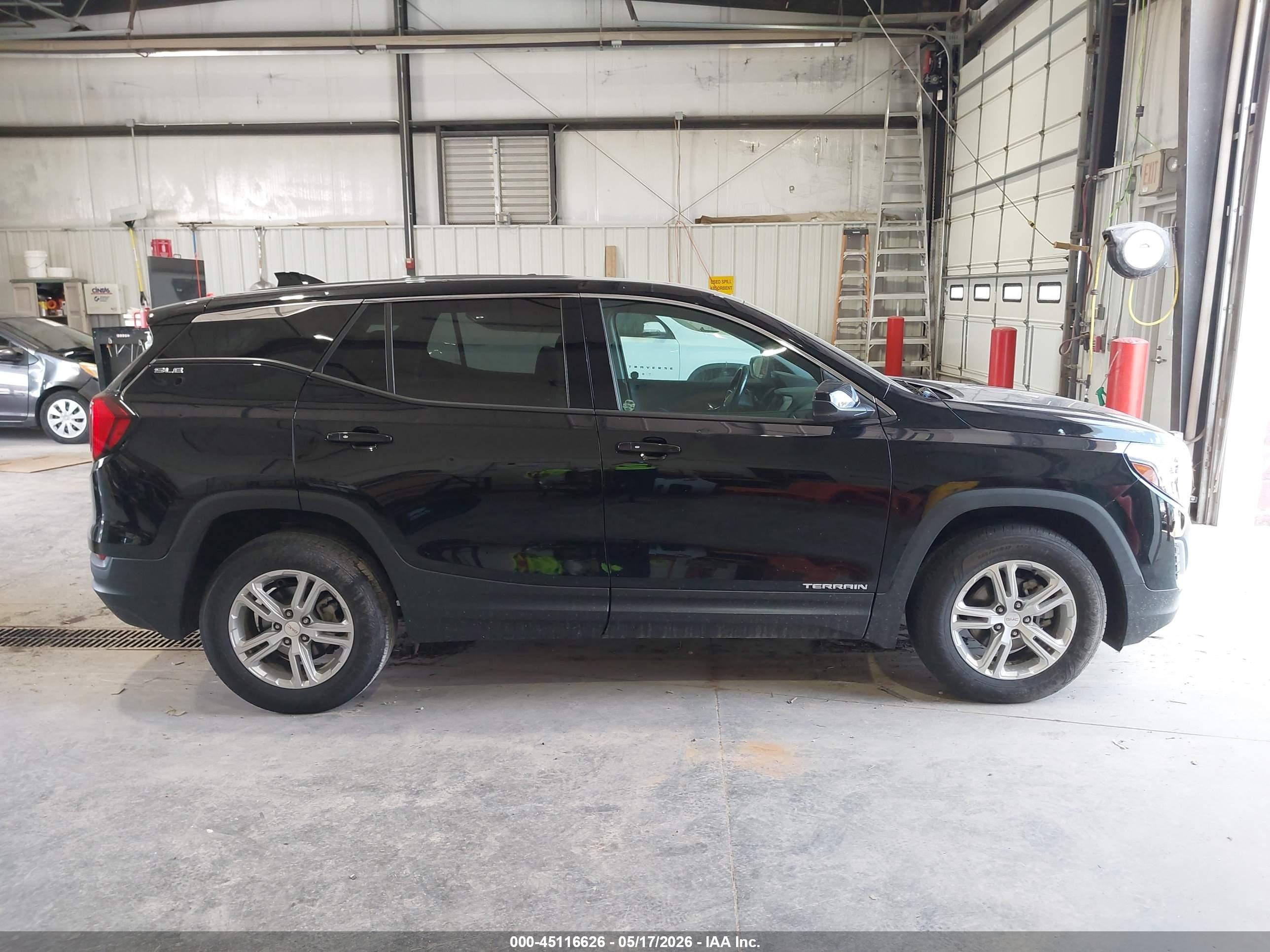 2020 Gmc Terrain Fwd Sle Black vin: 3GKALMEV5LL342286