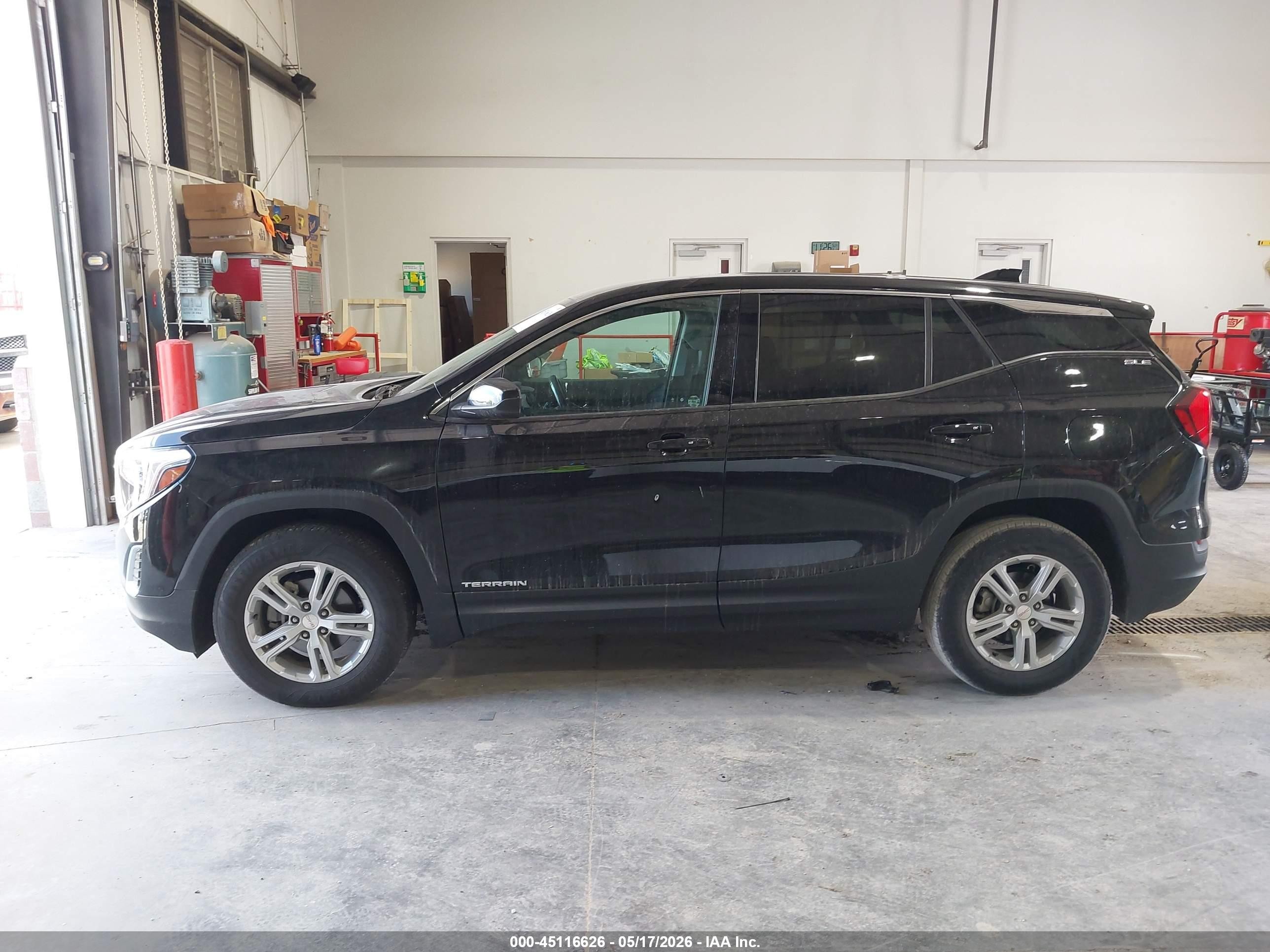 2020 Gmc Terrain Fwd Sle Black vin: 3GKALMEV5LL342286