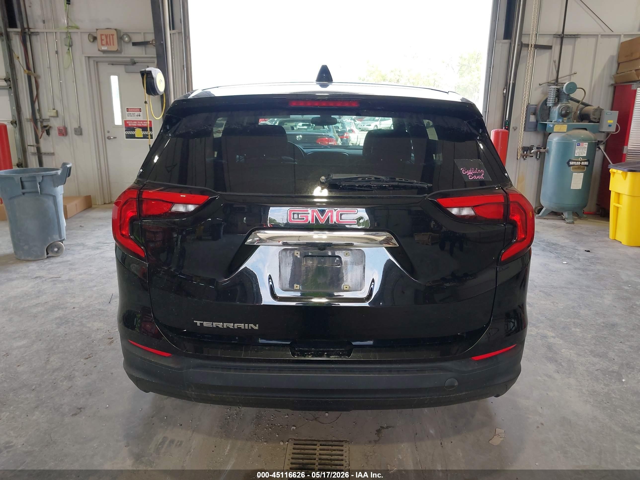 2020 Gmc Terrain Fwd Sle Black vin: 3GKALMEV5LL342286
