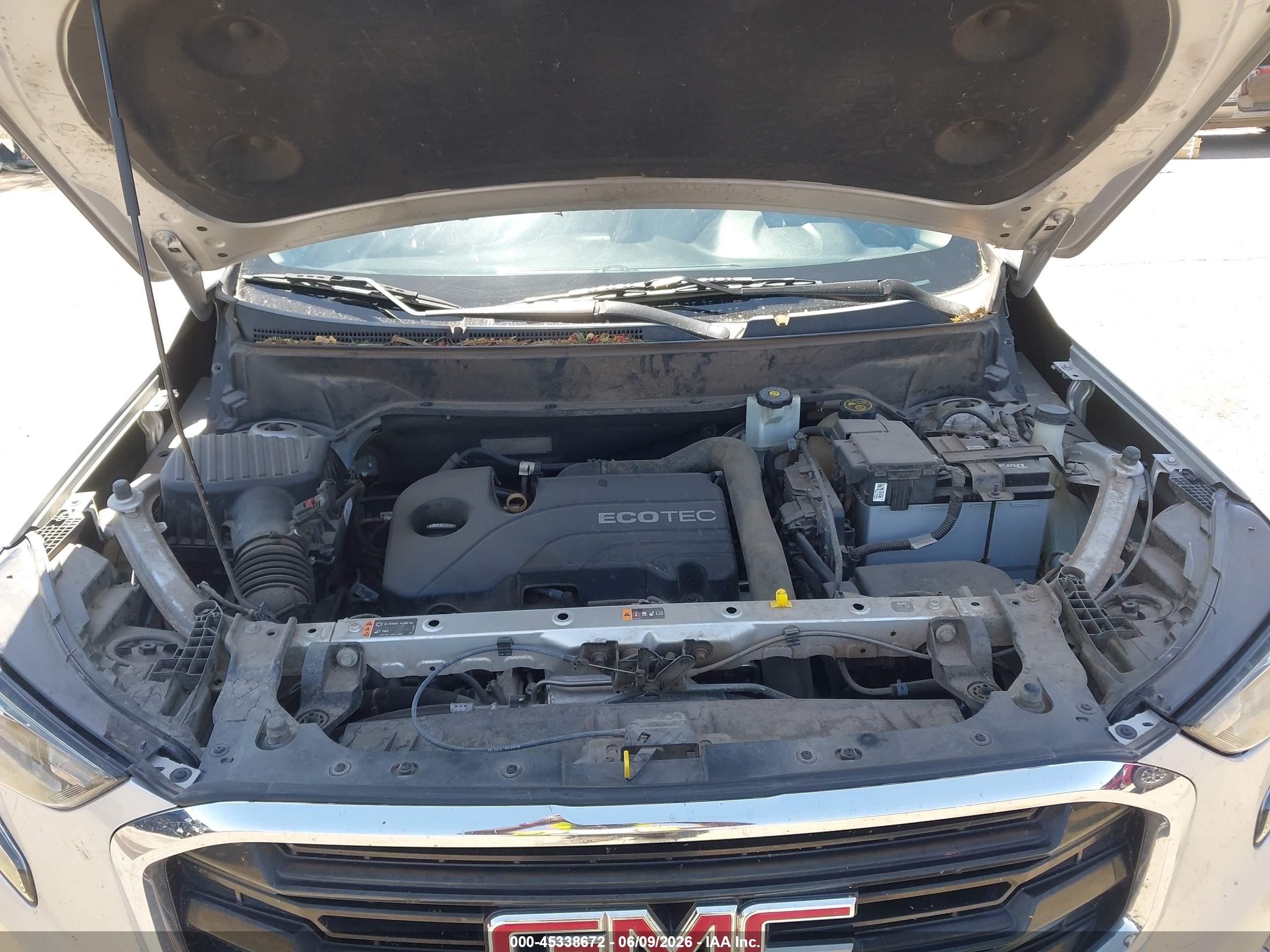 2018 Gmc Terrain Sle Silver vin: 3GKALMEV6JL295363