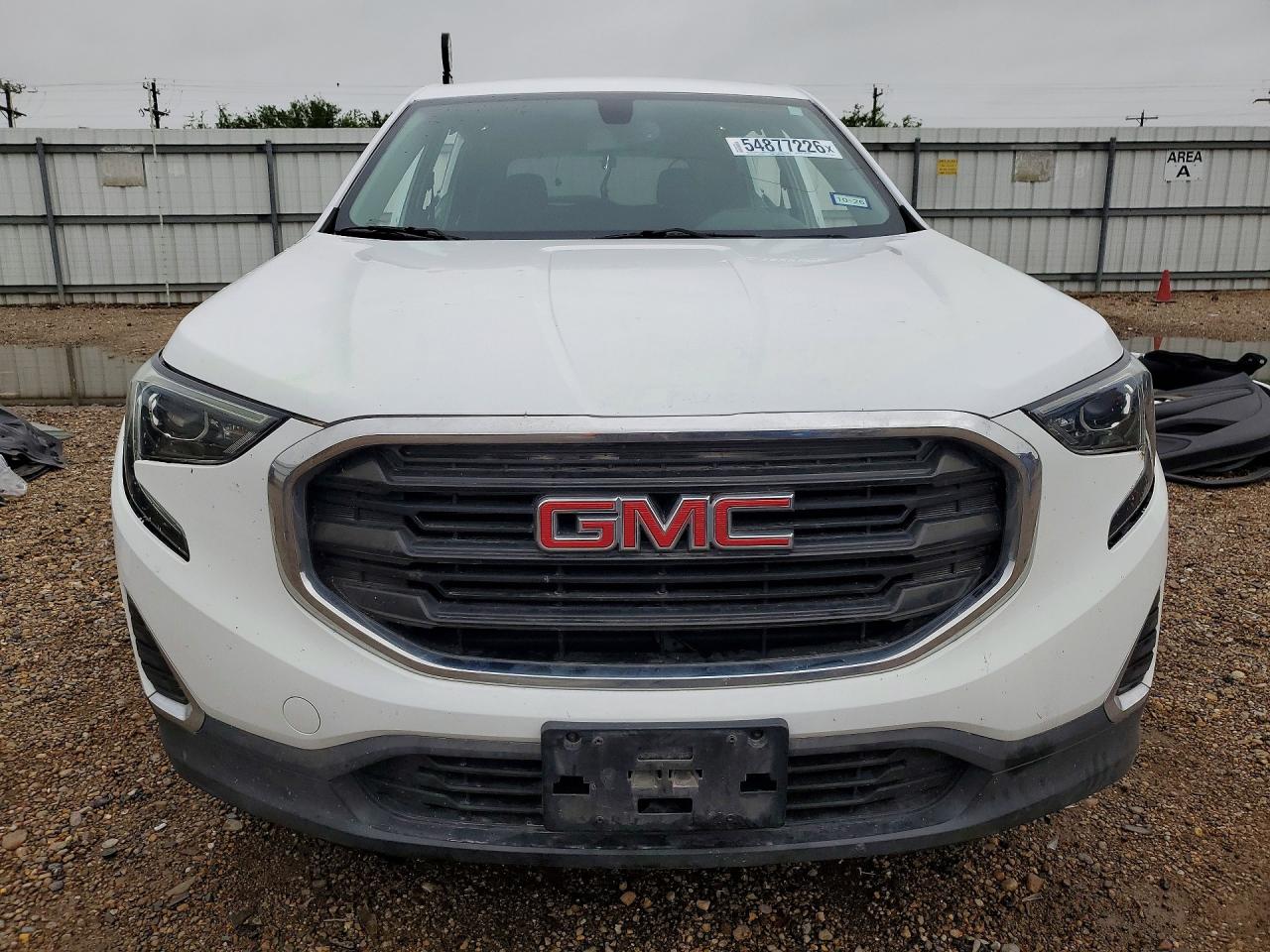 2019 Gmc Terrain Sle White vin: 3GKALMEV6KL115963