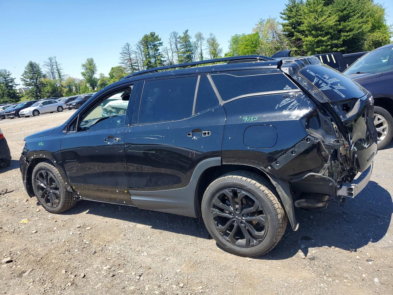 2020 Gmc Terrain Sle Черный vin: 3GKALMEV6LL225607
