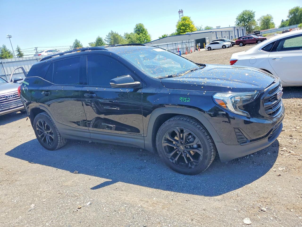 2020 Gmc Terrain Sle Черный vin: 3GKALMEV6LL225607
