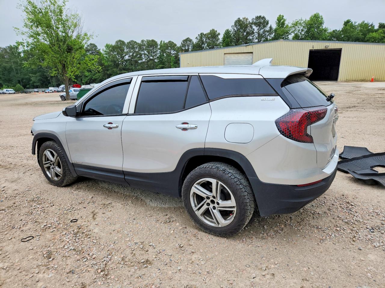 2018 Gmc Terrain Sle Silver vin: 3GKALMEV7JL336891