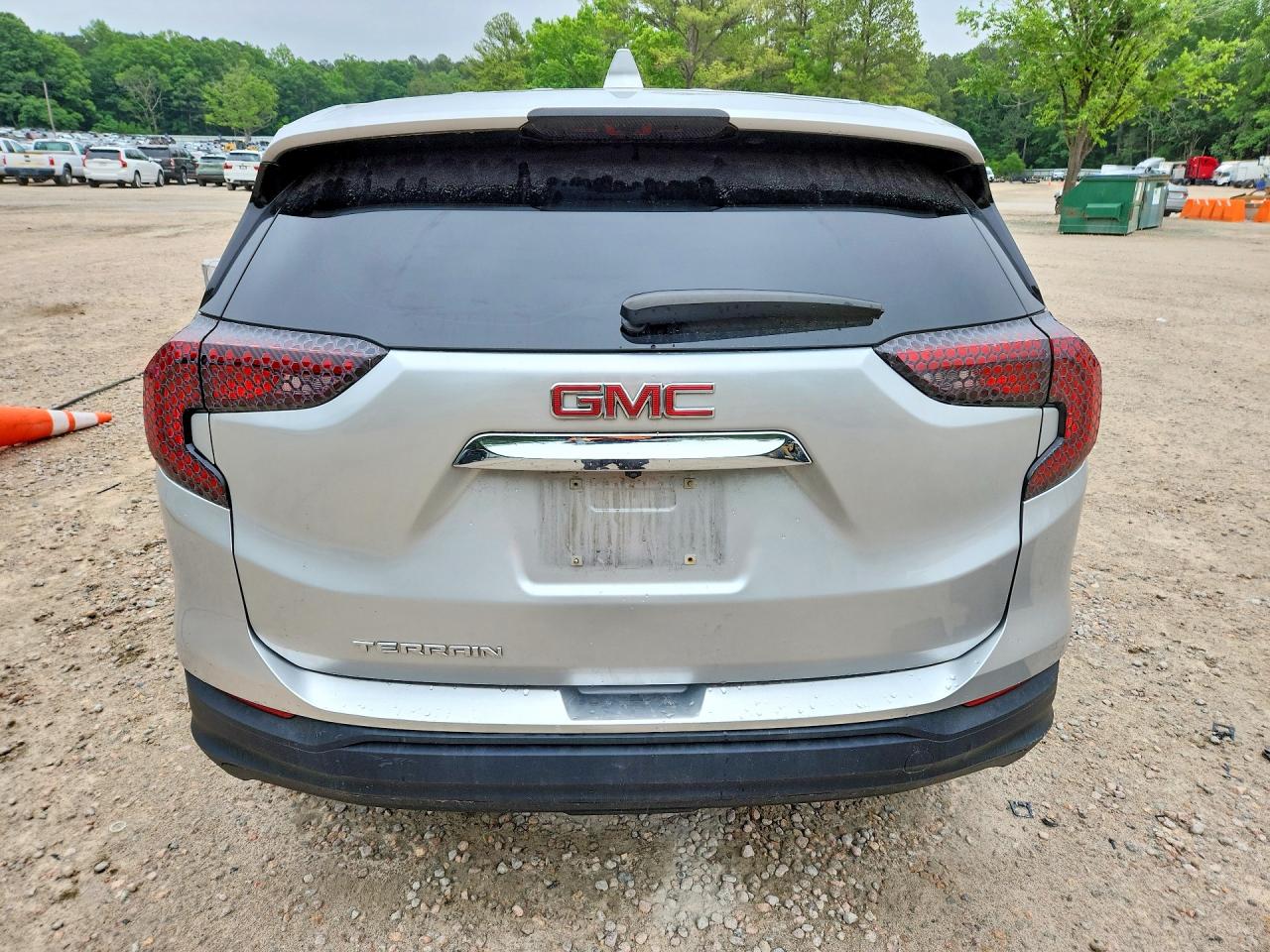 2018 Gmc Terrain Sle Silver vin: 3GKALMEV7JL336891