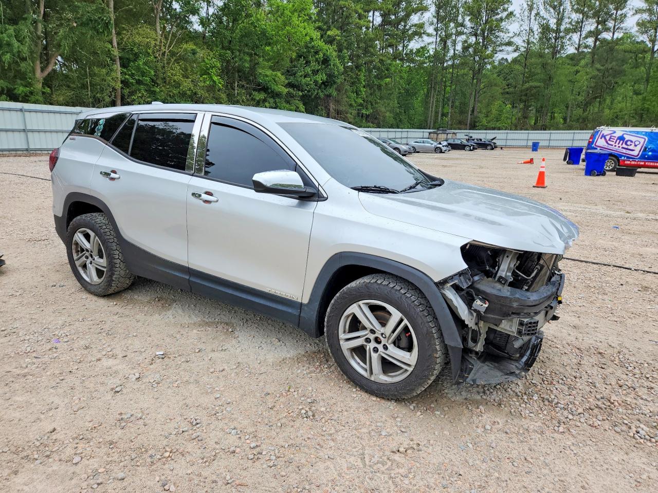 2018 Gmc Terrain Sle Silver vin: 3GKALMEV7JL336891