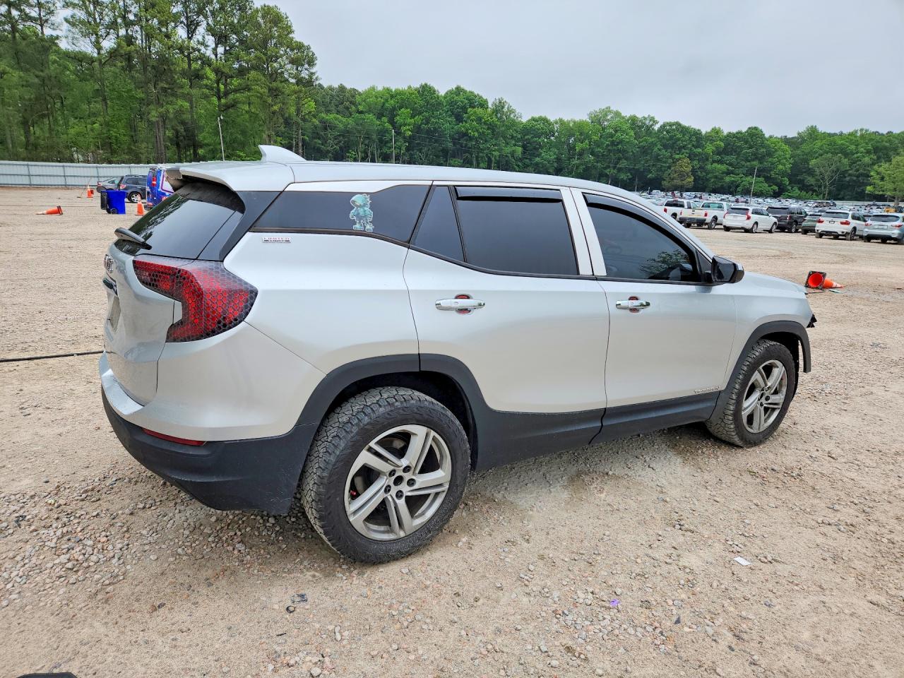 2018 Gmc Terrain Sle Silver vin: 3GKALMEV7JL336891