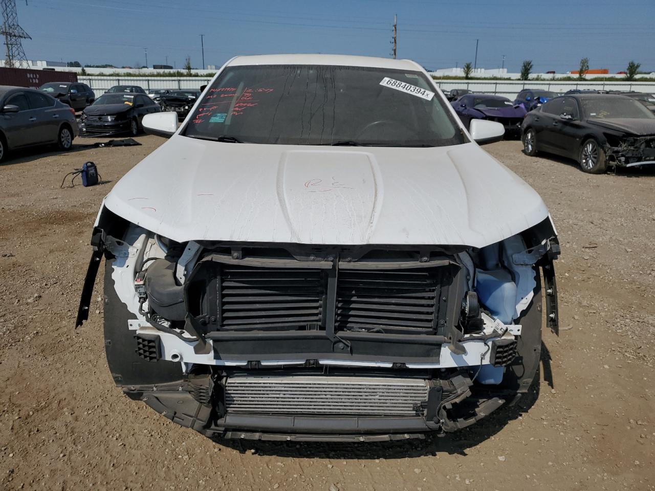 2020 Gmc Terrain Sle White vin: 3GKALMEV7LL310083