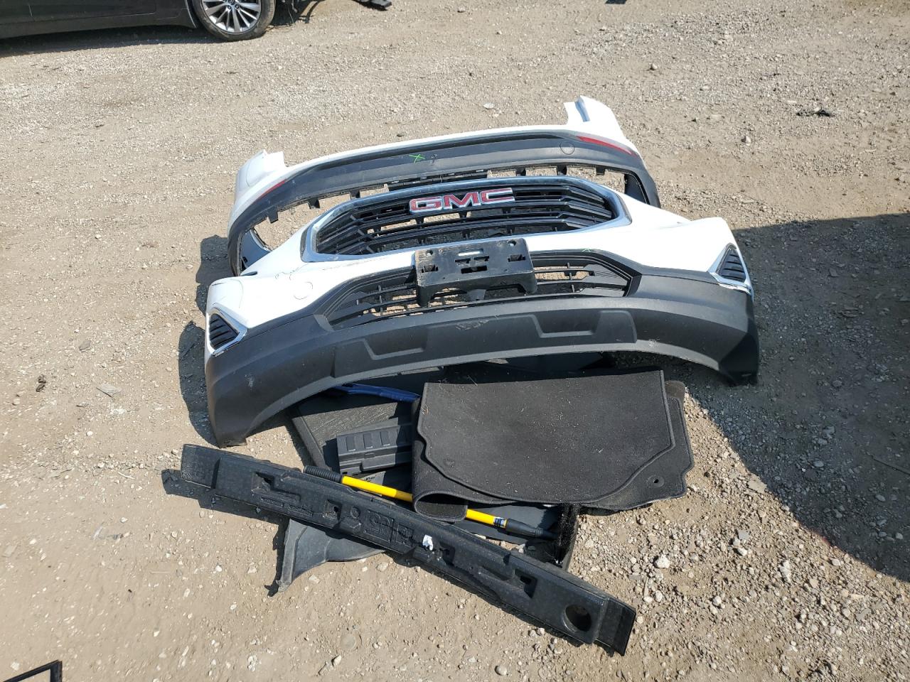 2020 Gmc Terrain Sle White vin: 3GKALMEV7LL310083