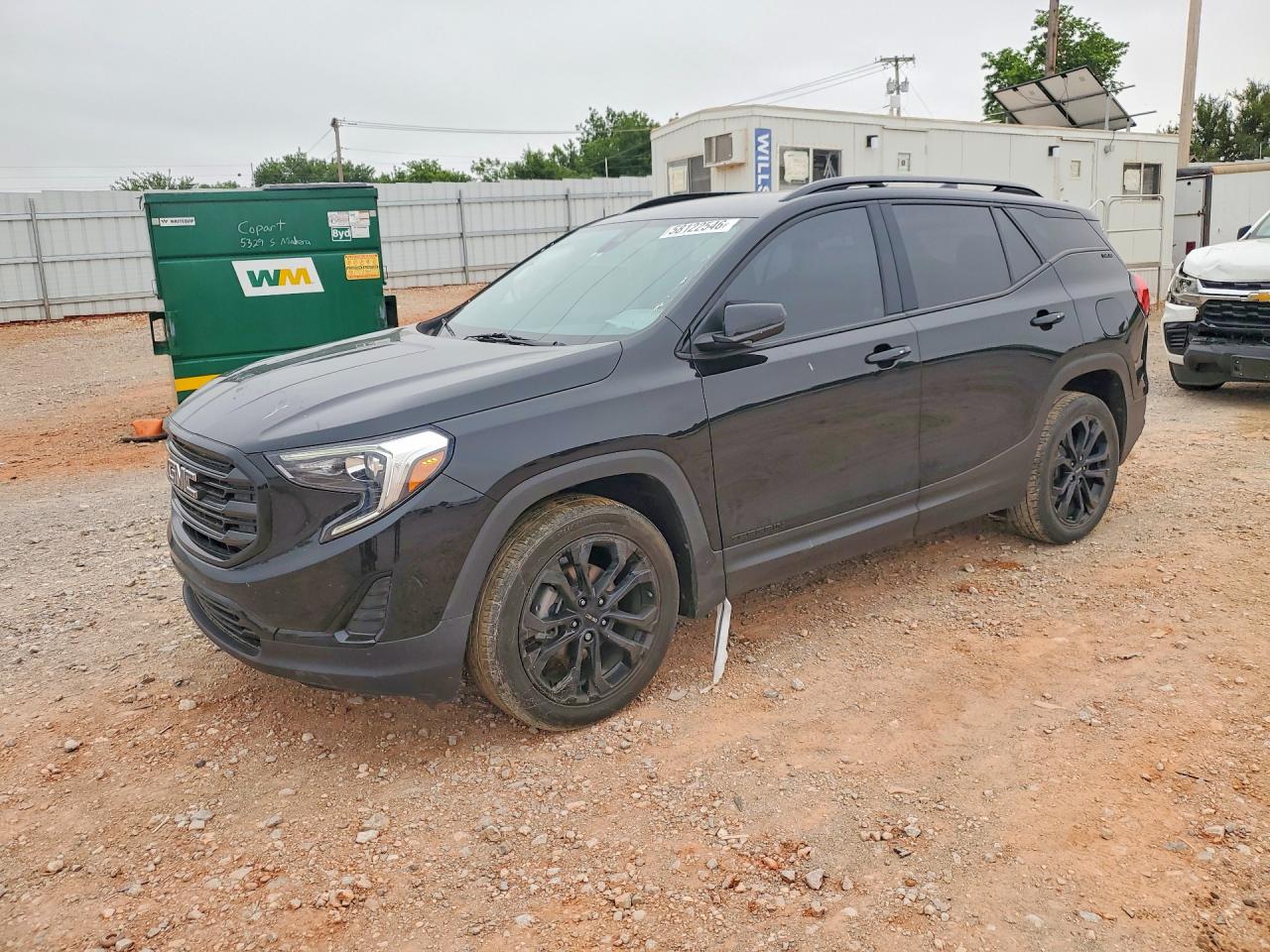 2021 Gmc Terrain Sle Black vin: 3GKALMEV7ML344431