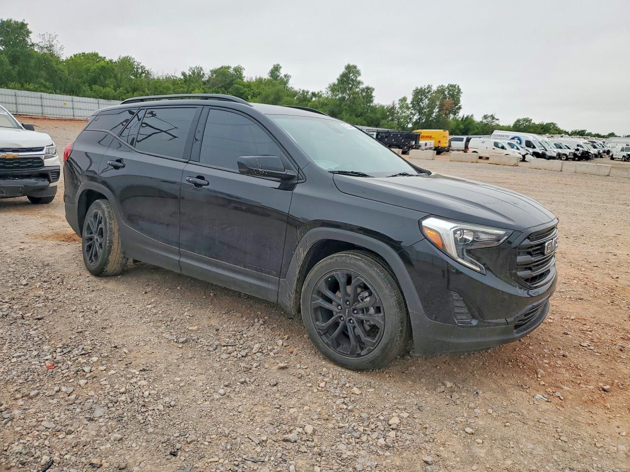 2021 Gmc Terrain Sle Черный vin: 3GKALMEV7ML344431