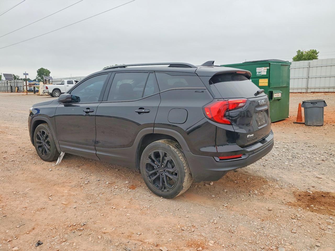 2021 Gmc Terrain Sle Черный vin: 3GKALMEV7ML344431