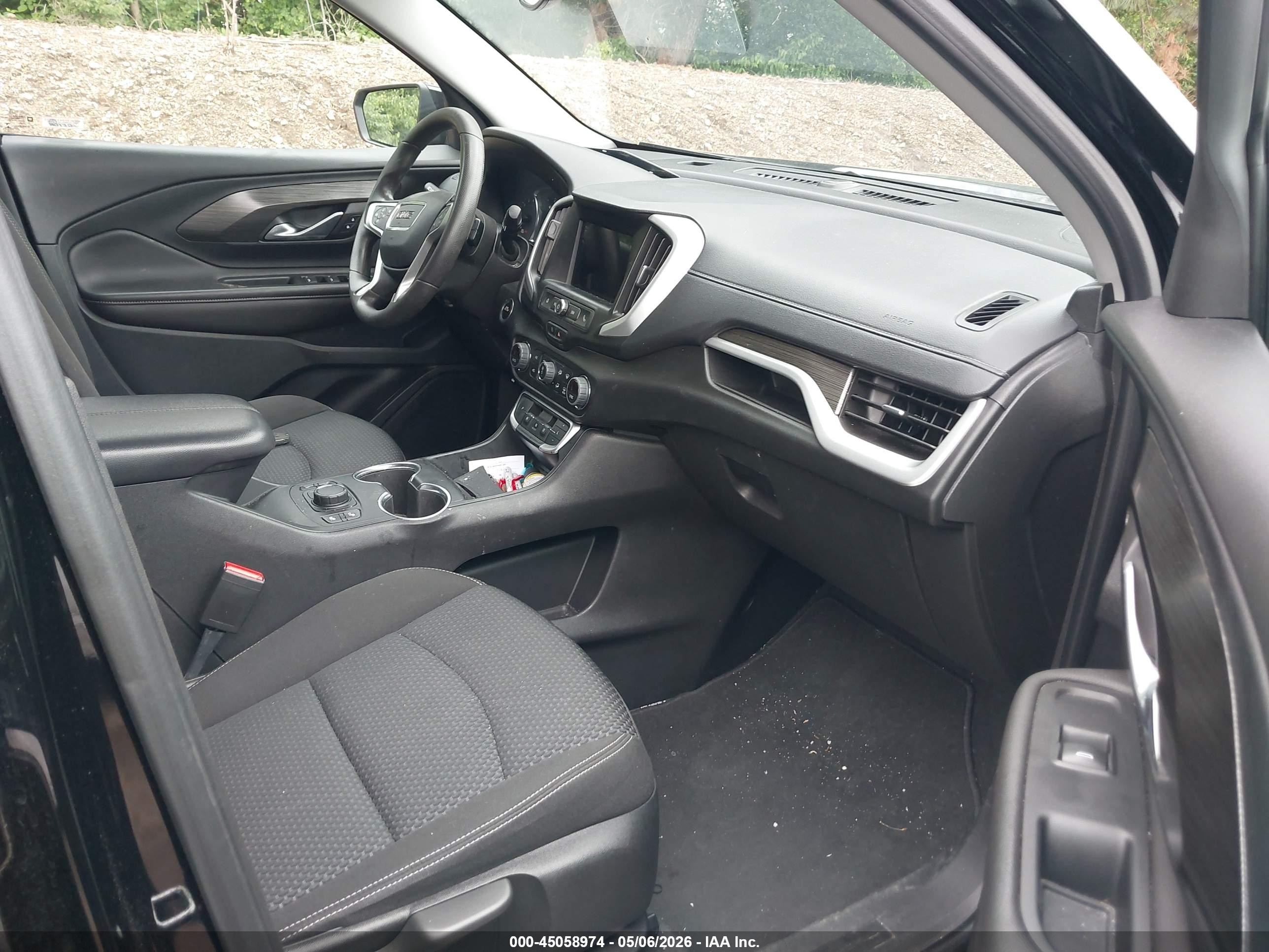 2022 Gmc Terrain Fwd Sle Черный vin: 3GKALMEV7NL256402