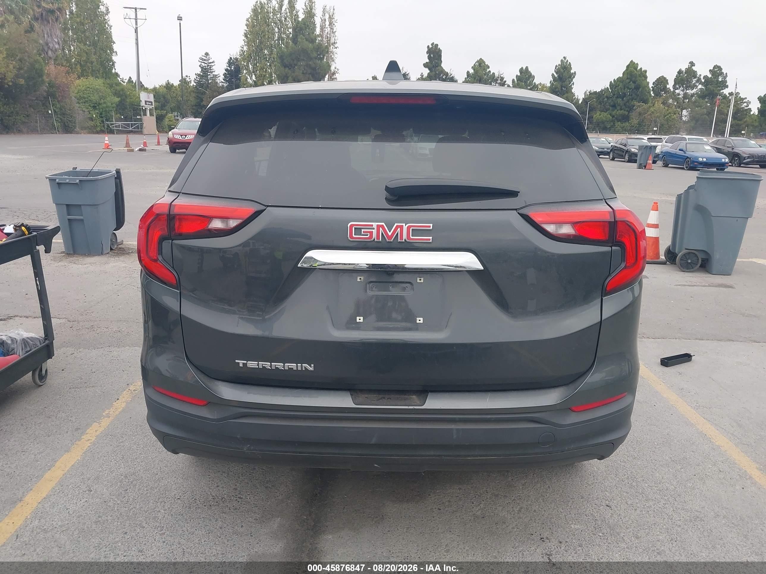 2019 Gmc Terrain Sle Gray vin: 3GKALMEV8KL150035