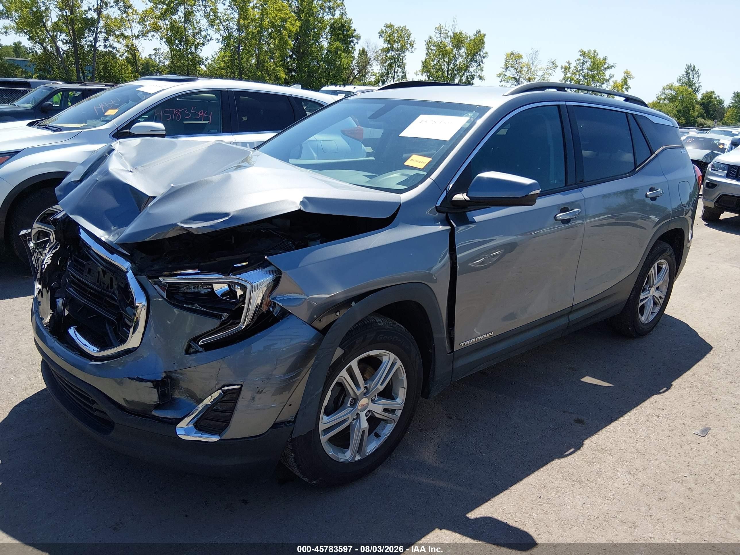 2019 Gmc Terrain Sle Black vin: 3GKALMEV8KL373868