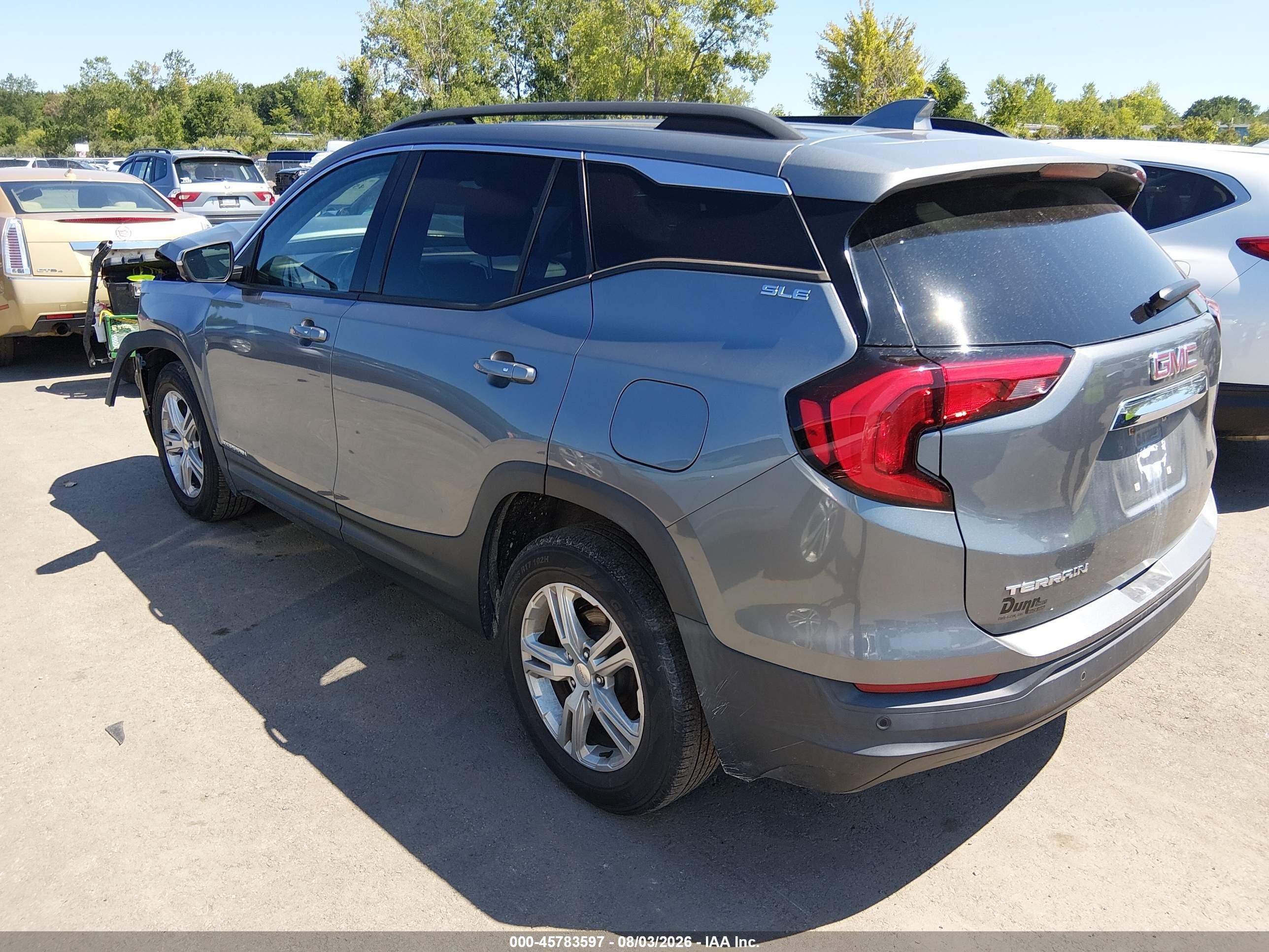 2019 Gmc Terrain Sle Black vin: 3GKALMEV8KL373868