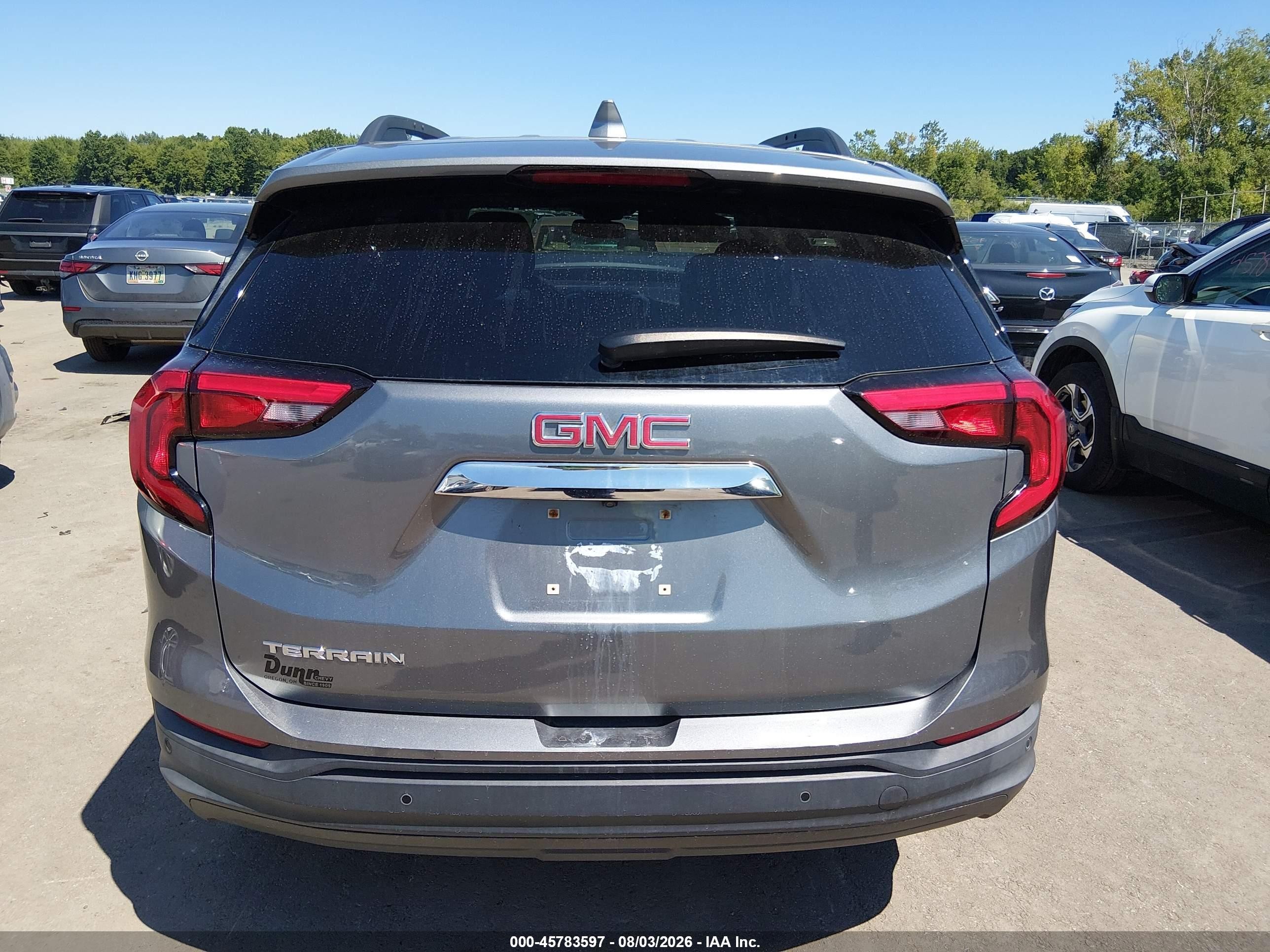 2019 Gmc Terrain Sle Black vin: 3GKALMEV8KL373868