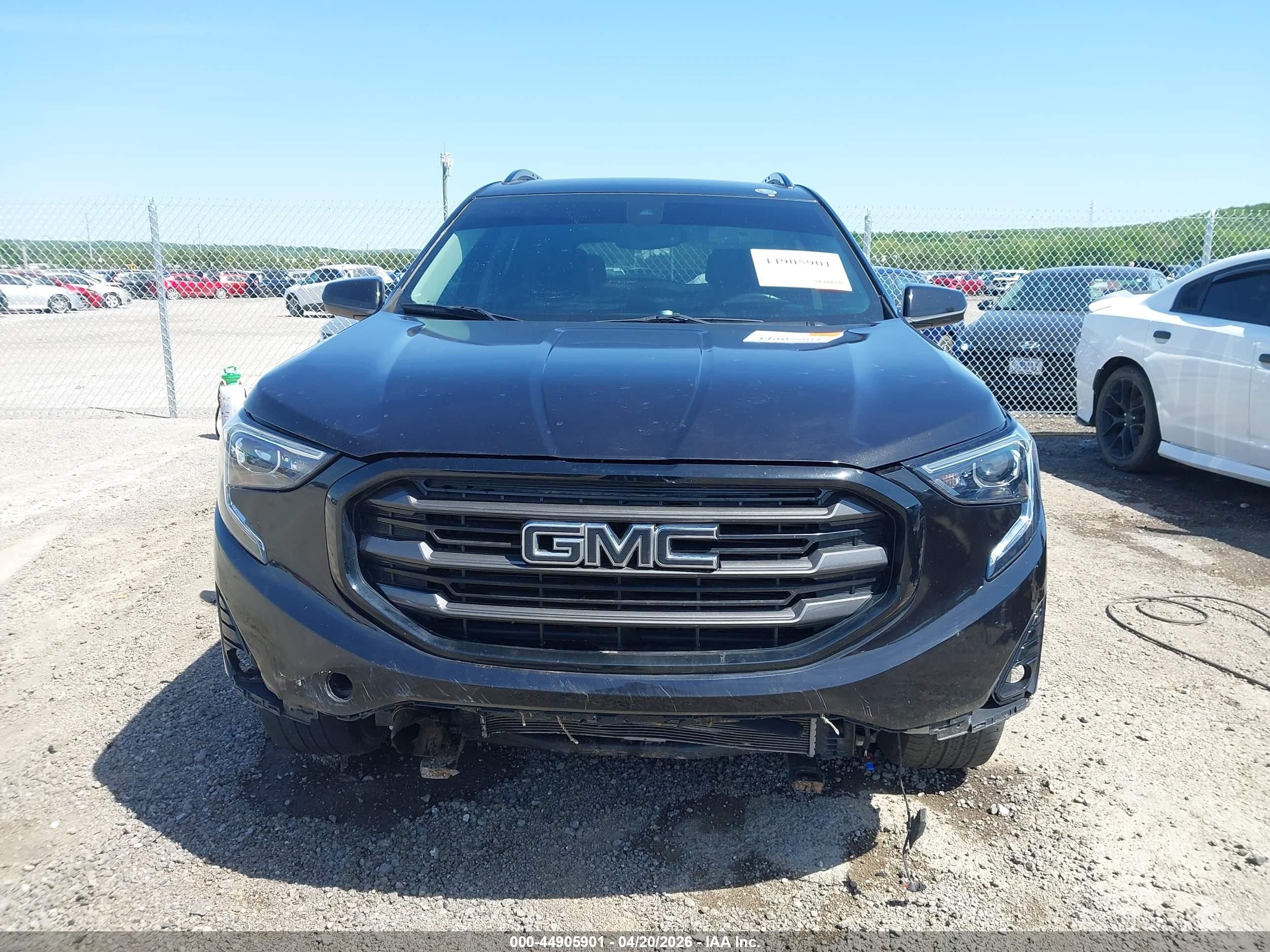 2020 Gmc Terrain Fwd Sle Black vin: 3GKALMEV8LL108921