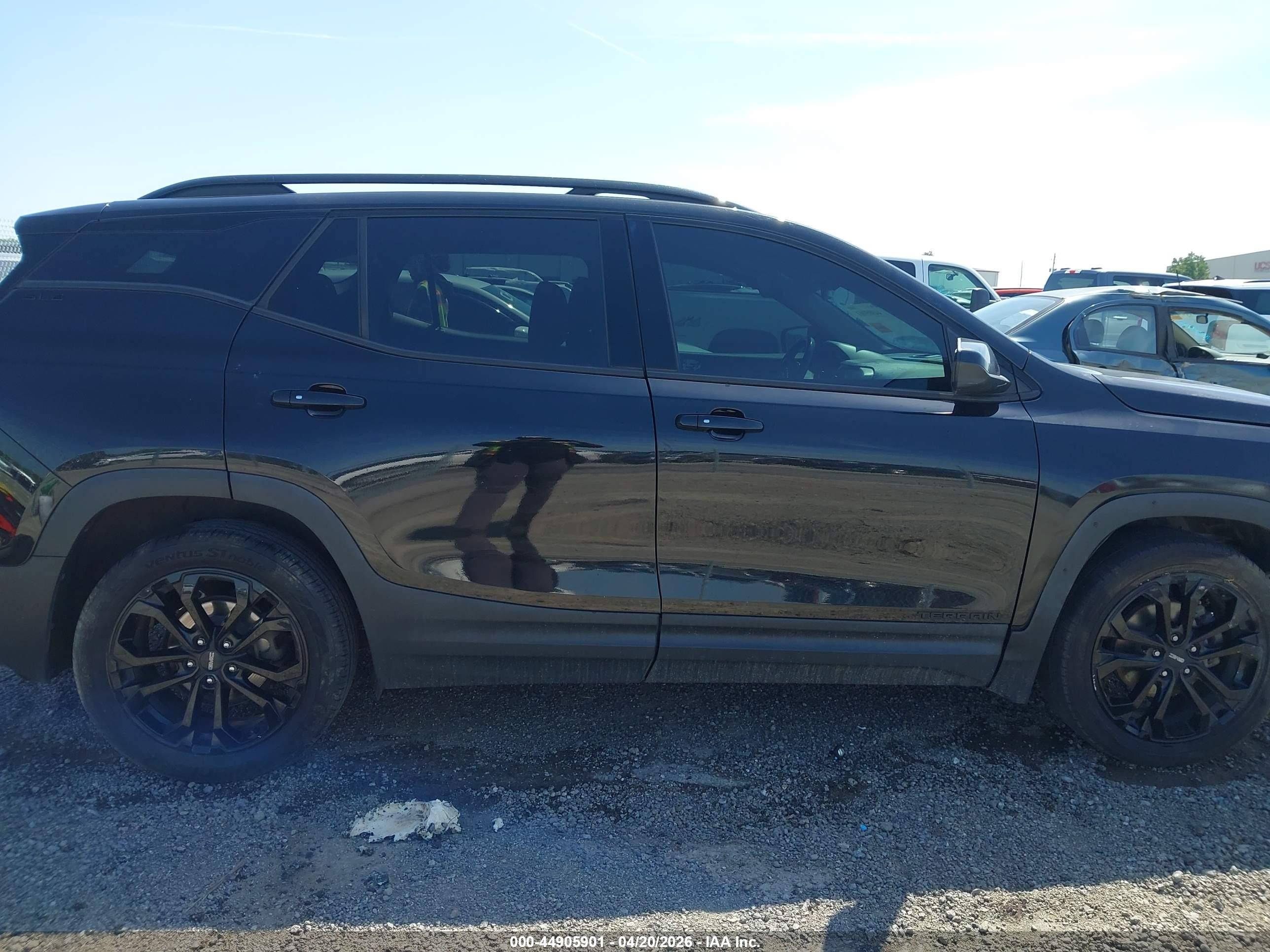 2020 Gmc Terrain Fwd Sle Black vin: 3GKALMEV8LL108921