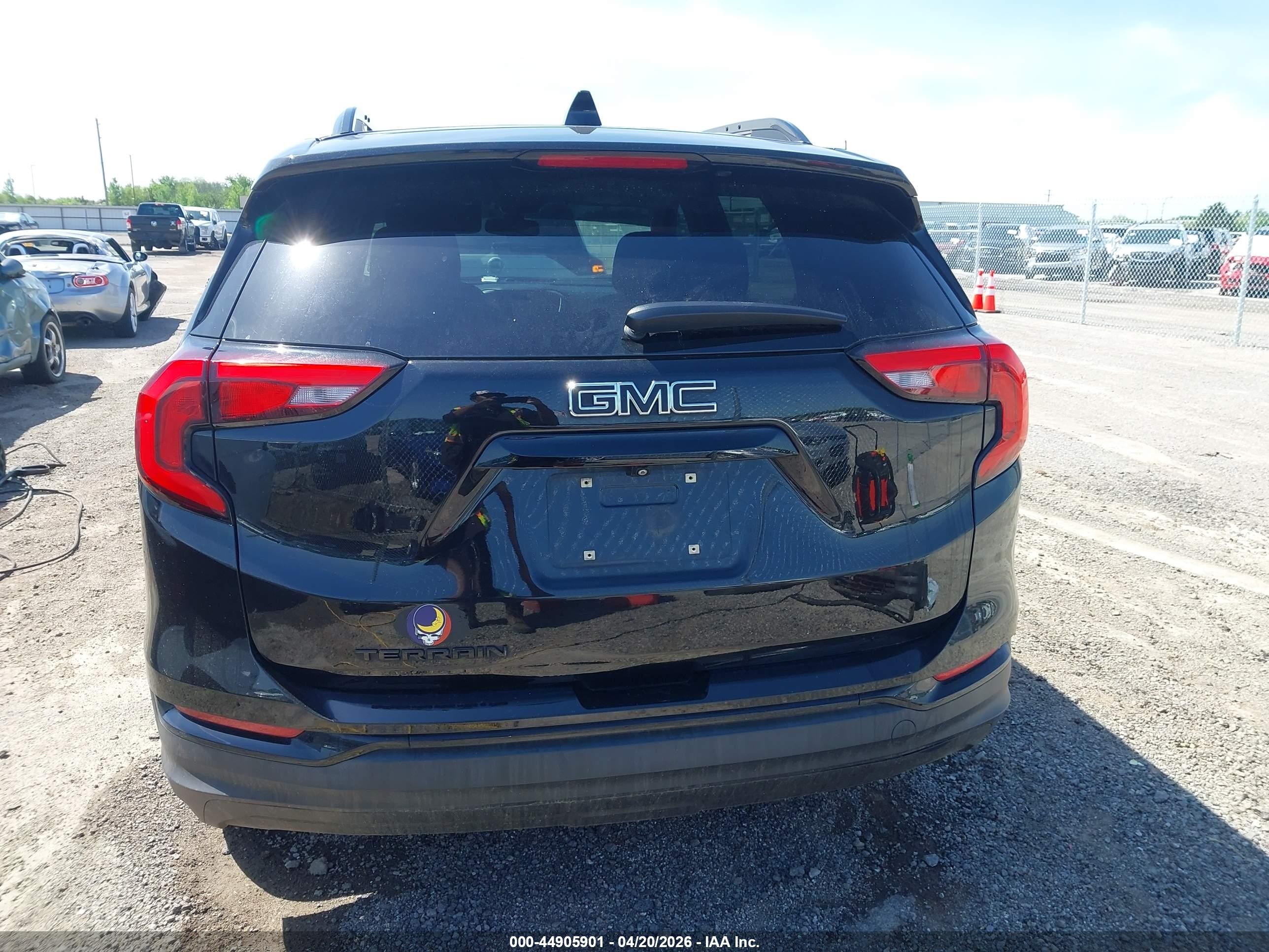 2020 Gmc Terrain Fwd Sle Black vin: 3GKALMEV8LL108921