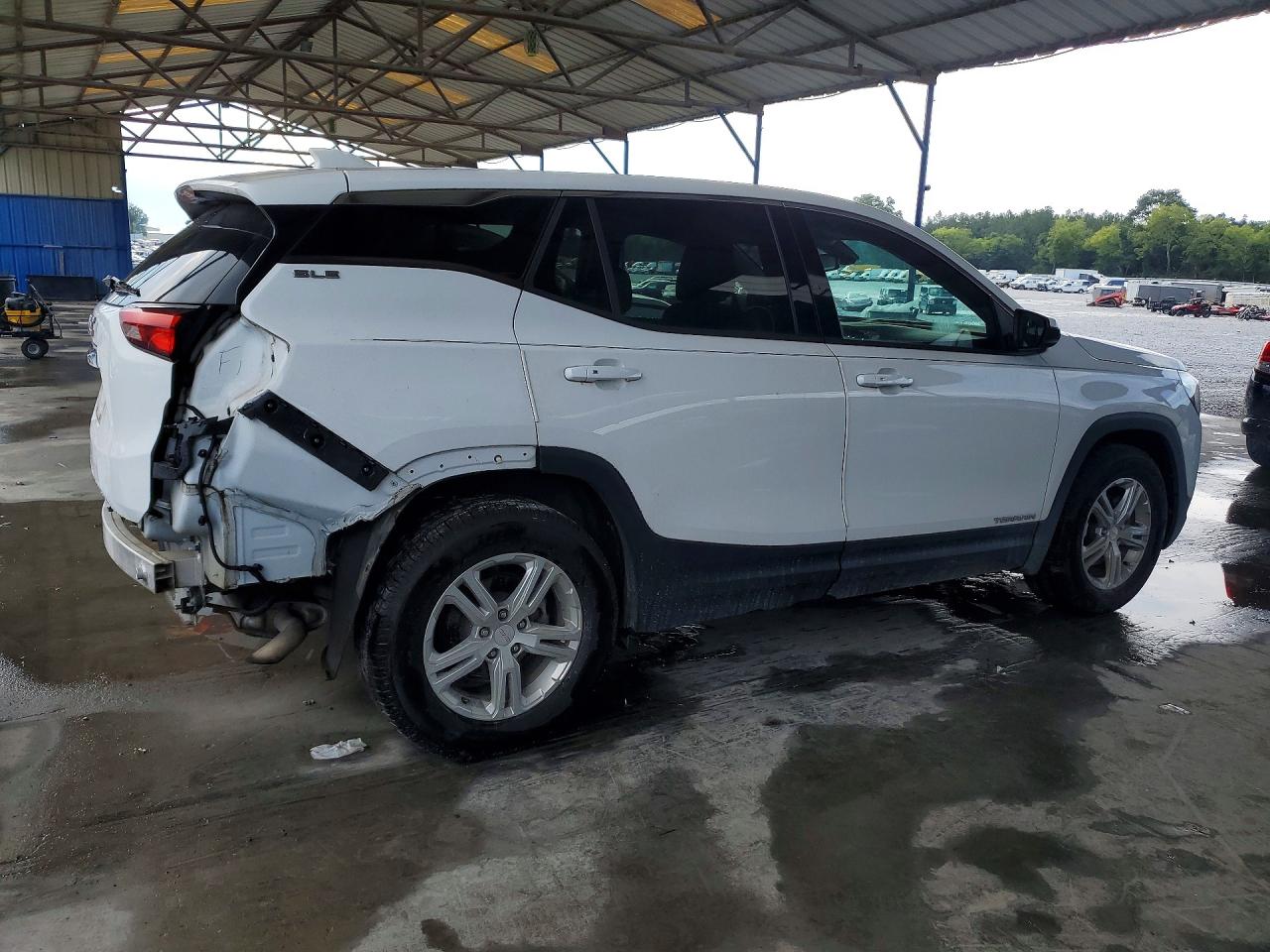 2020 Gmc Terrain Sle White vin: 3GKALMEV8LL144771