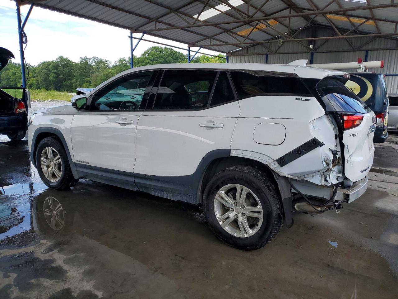 2020 Gmc Terrain Sle White vin: 3GKALMEV8LL144771