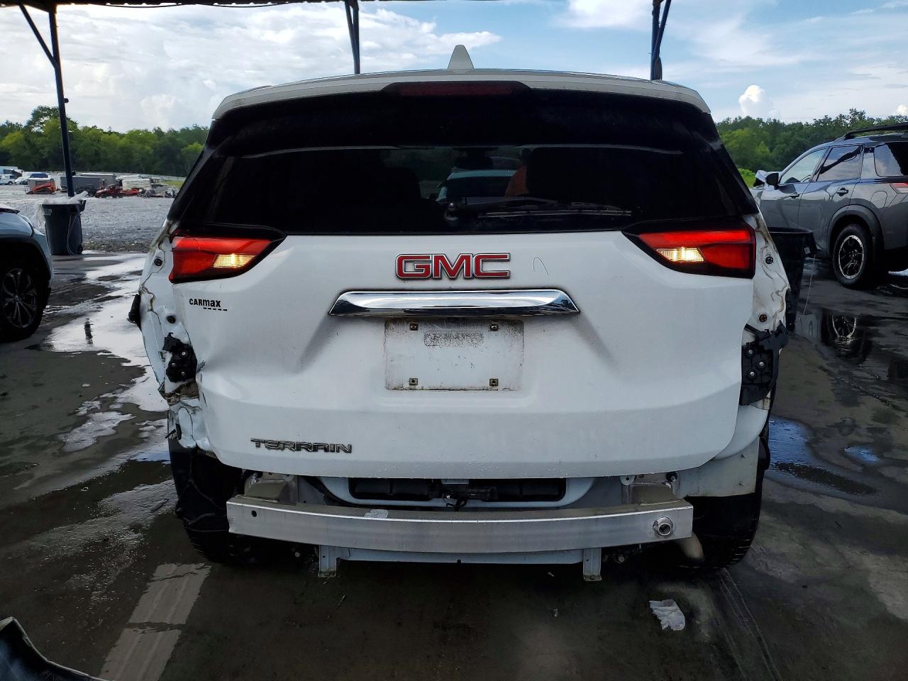 2020 Gmc Terrain Sle White vin: 3GKALMEV8LL144771