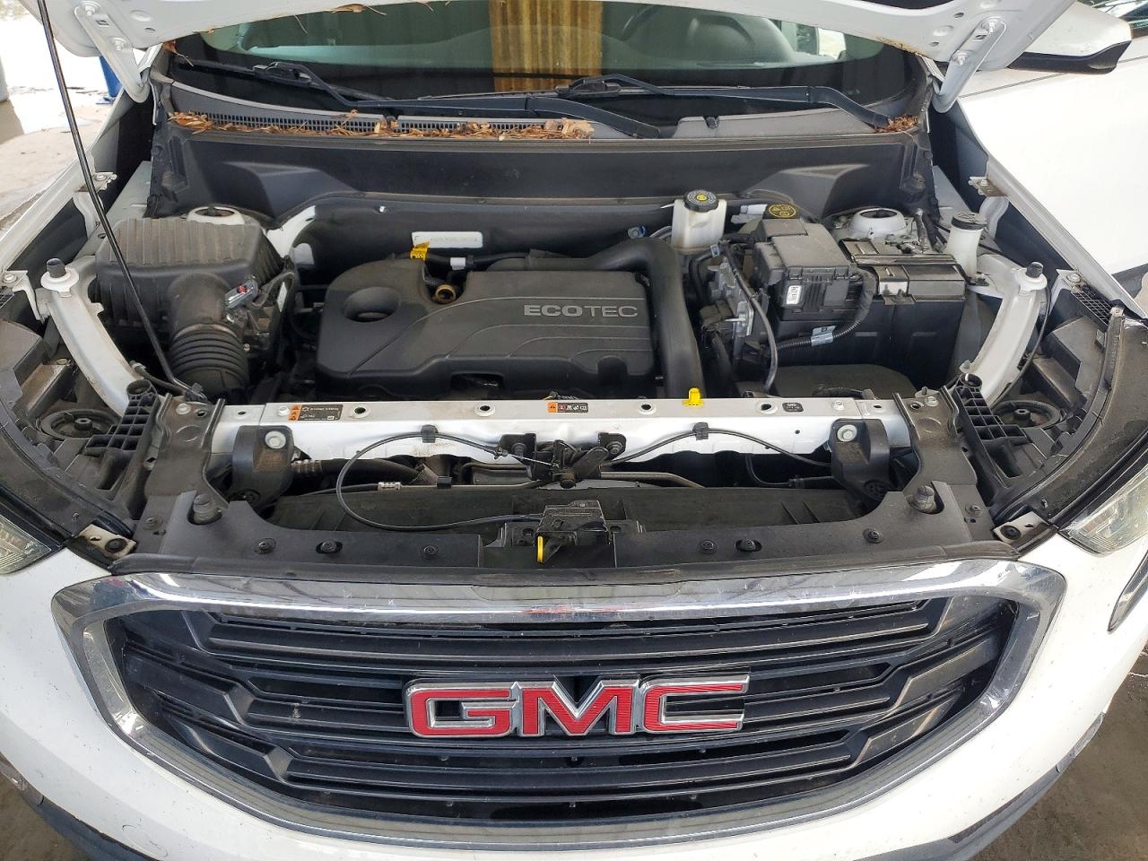 2020 Gmc Terrain Sle White vin: 3GKALMEV8LL144771