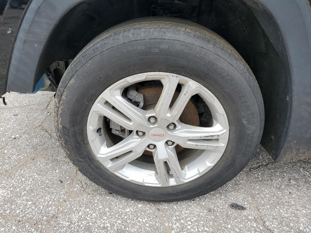 2020 Gmc Terrain Sle Black vin: 3GKALMEV8LL165541 Damage: Left Front Wheel, Curb Rash, > 12 Inches