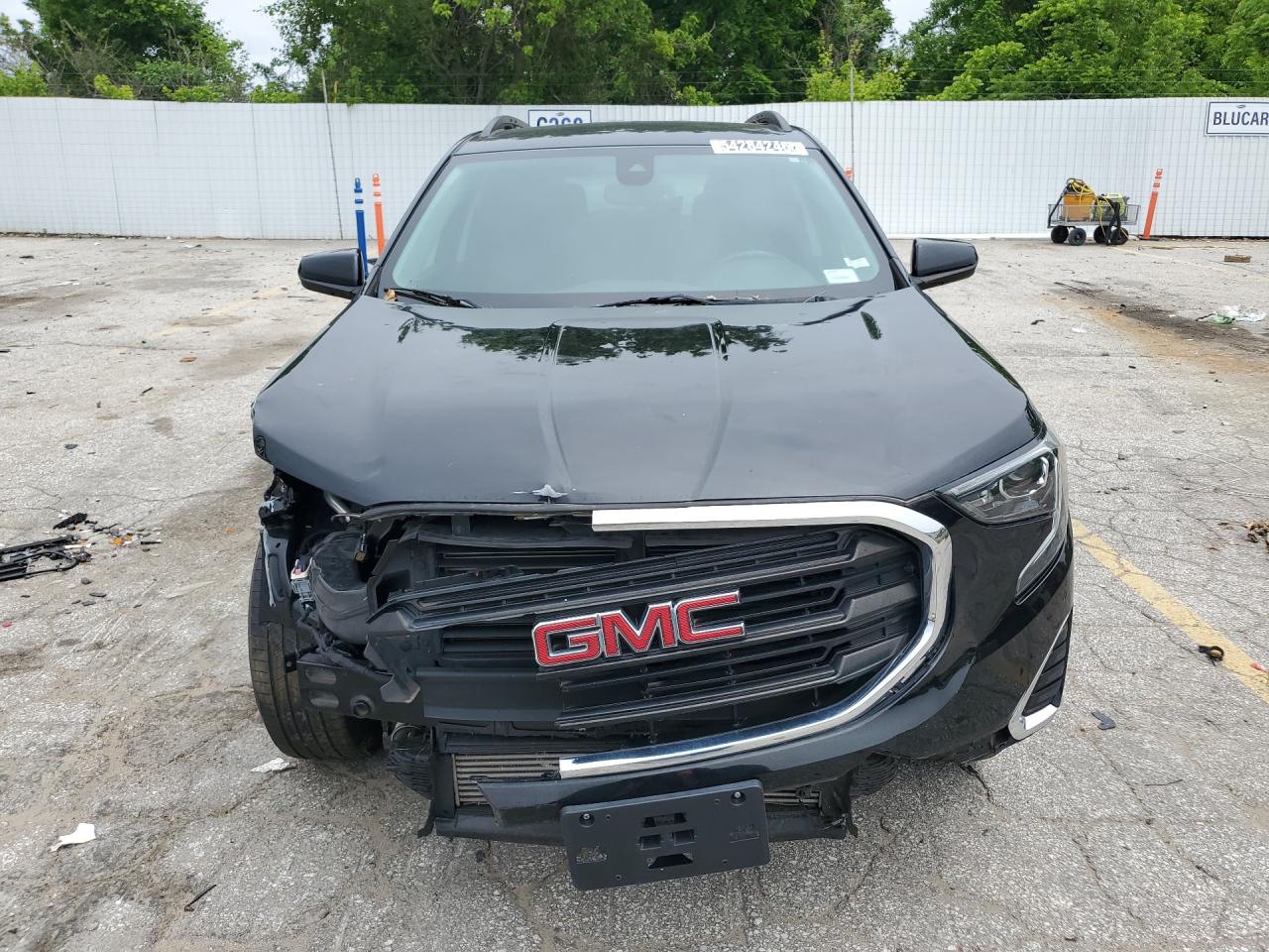 2020 Gmc Terrain Sle Black vin: 3GKALMEV8LL165541 Damage: Front Bumper Reinforcement, Broken, Replacement Required
