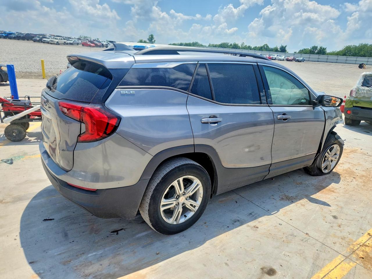 2020 Gmc Terrain Sle Gray vin: 3GKALMEV8LL335848
