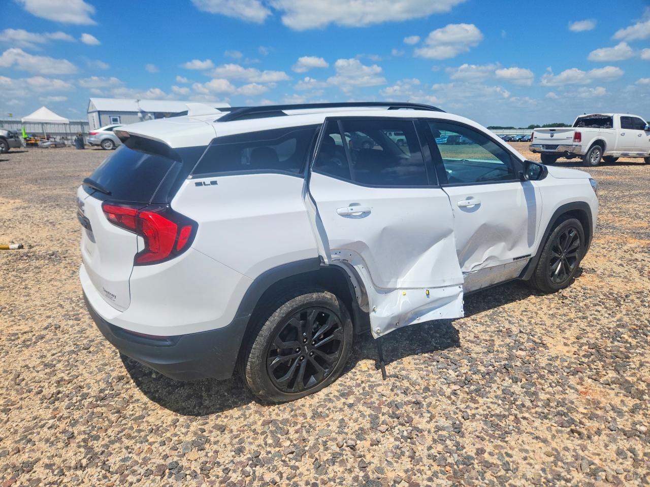 2021 Gmc Terrain White vin: 3GKALMEV8ML377941