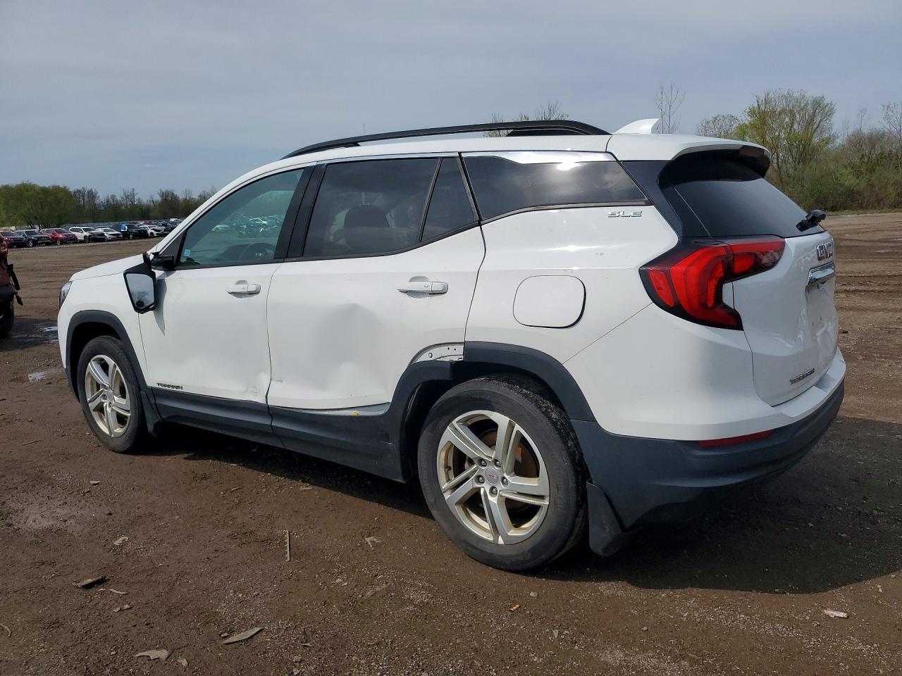 2018 Gmc Terrain Sle White vin: 3GKALMEV9JL178974
