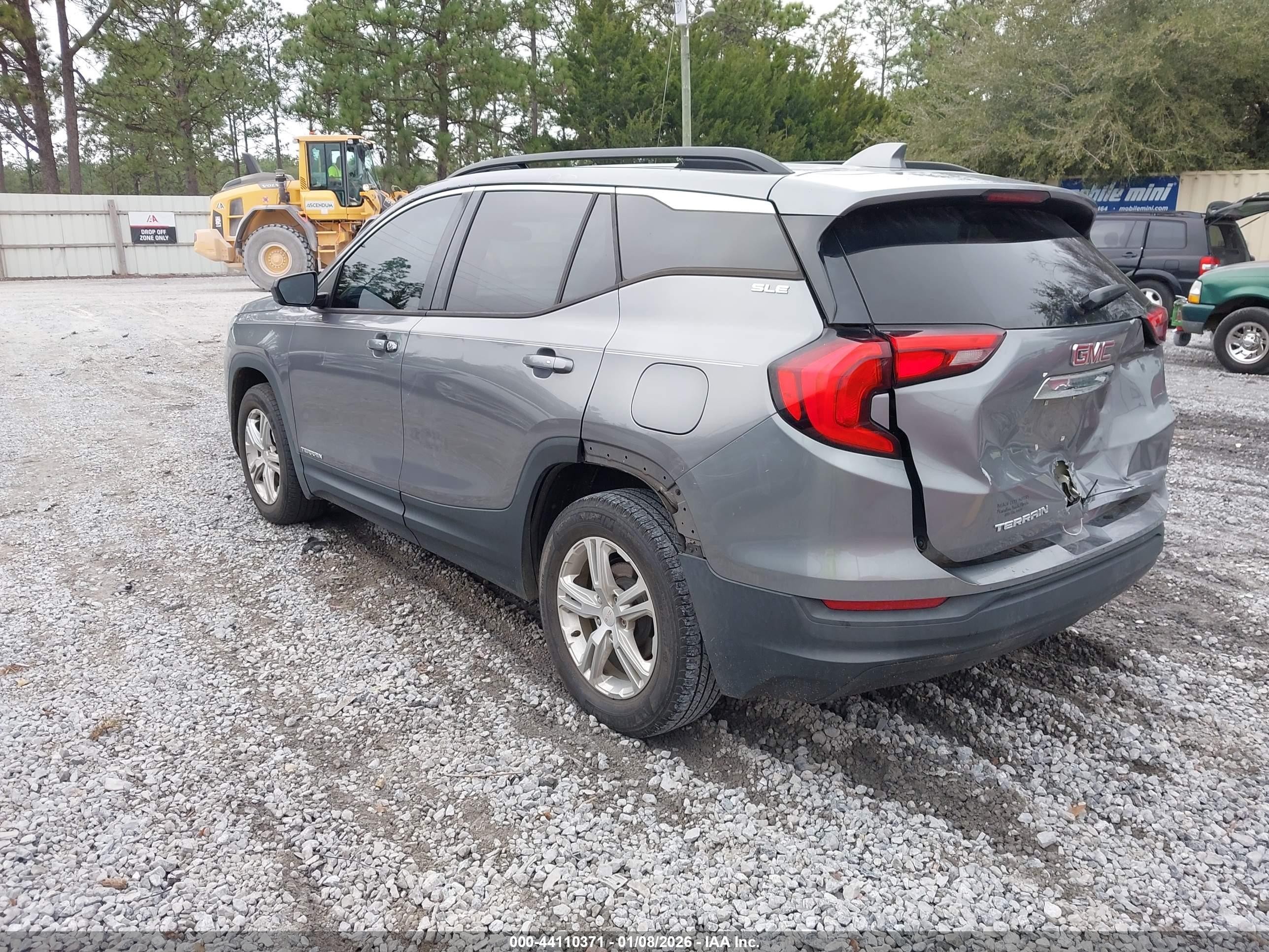 2018 Gmc Terrain Sle Teal vin: 3GKALMEV9JL241927