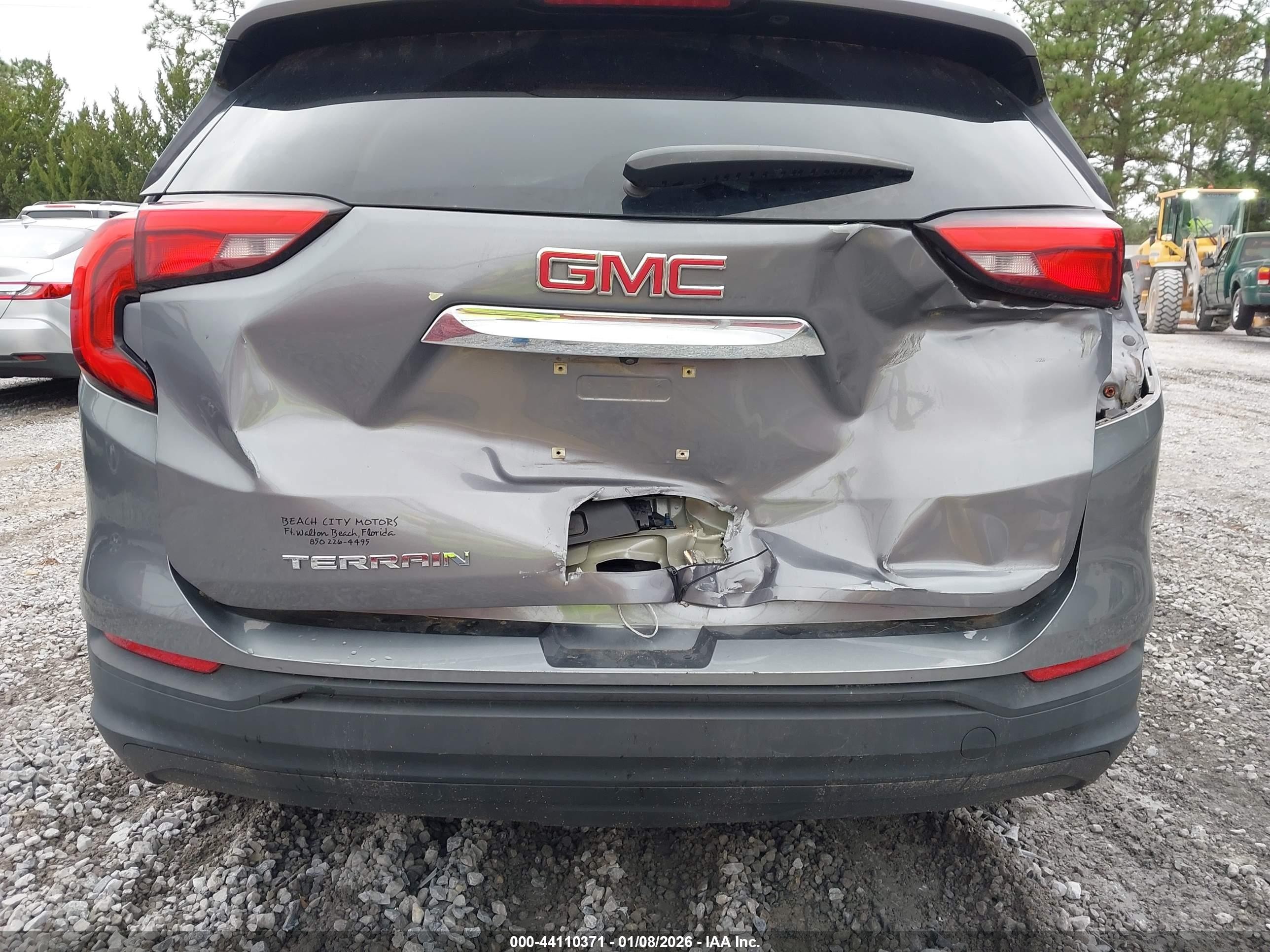 2018 Gmc Terrain Sle Teal vin: 3GKALMEV9JL241927