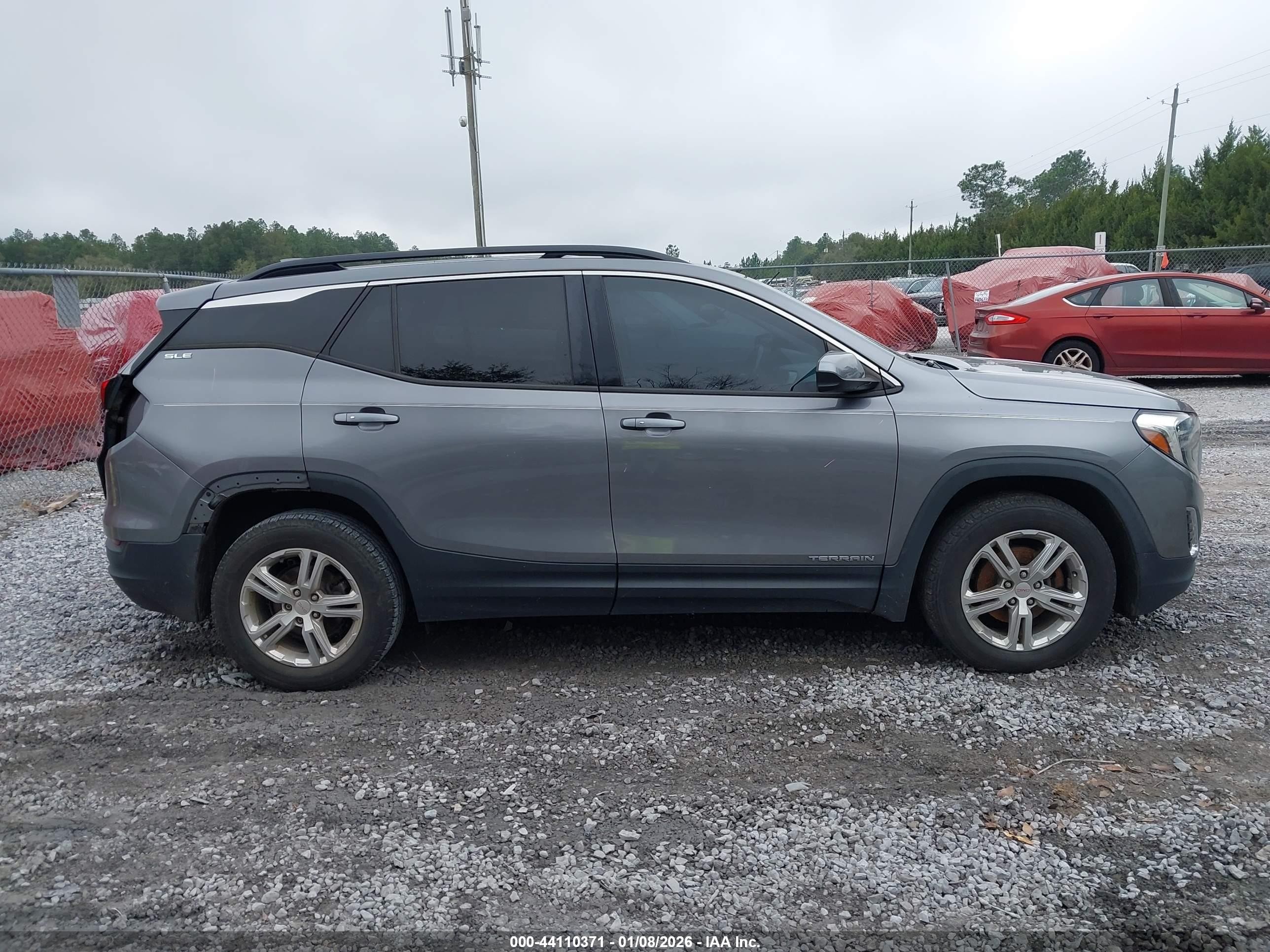 2018 Gmc Terrain Sle Teal vin: 3GKALMEV9JL241927