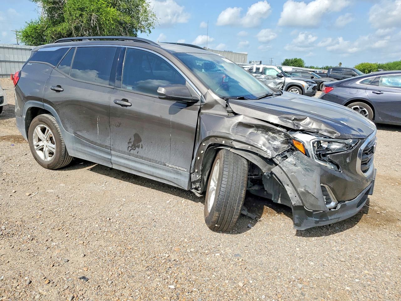 2019 Gmc Terrain Sle Brown vin: 3GKALMEV9KL221615