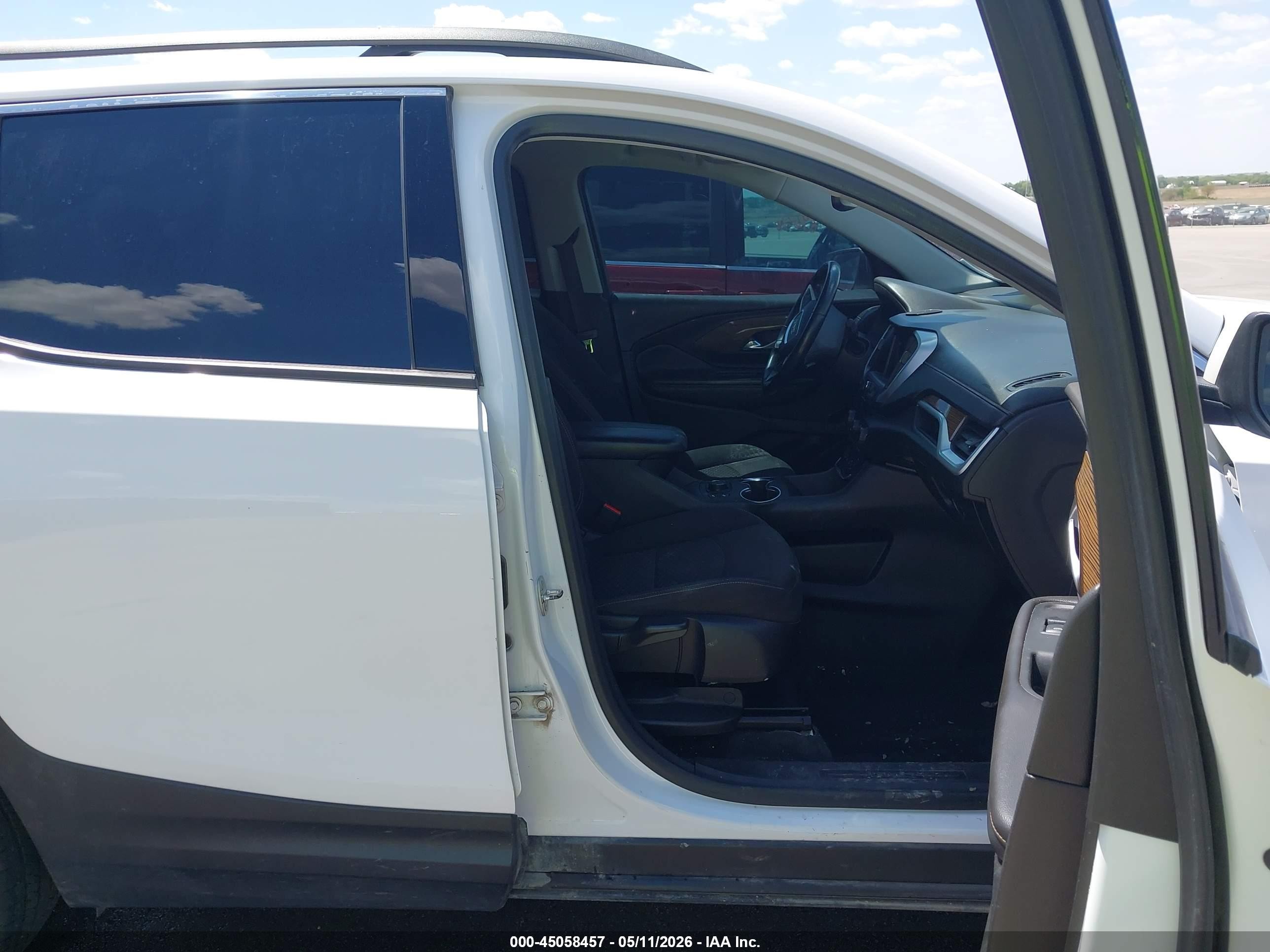 2018 Gmc Terrain Sle White vin: 3GKALMEVXJL404262
