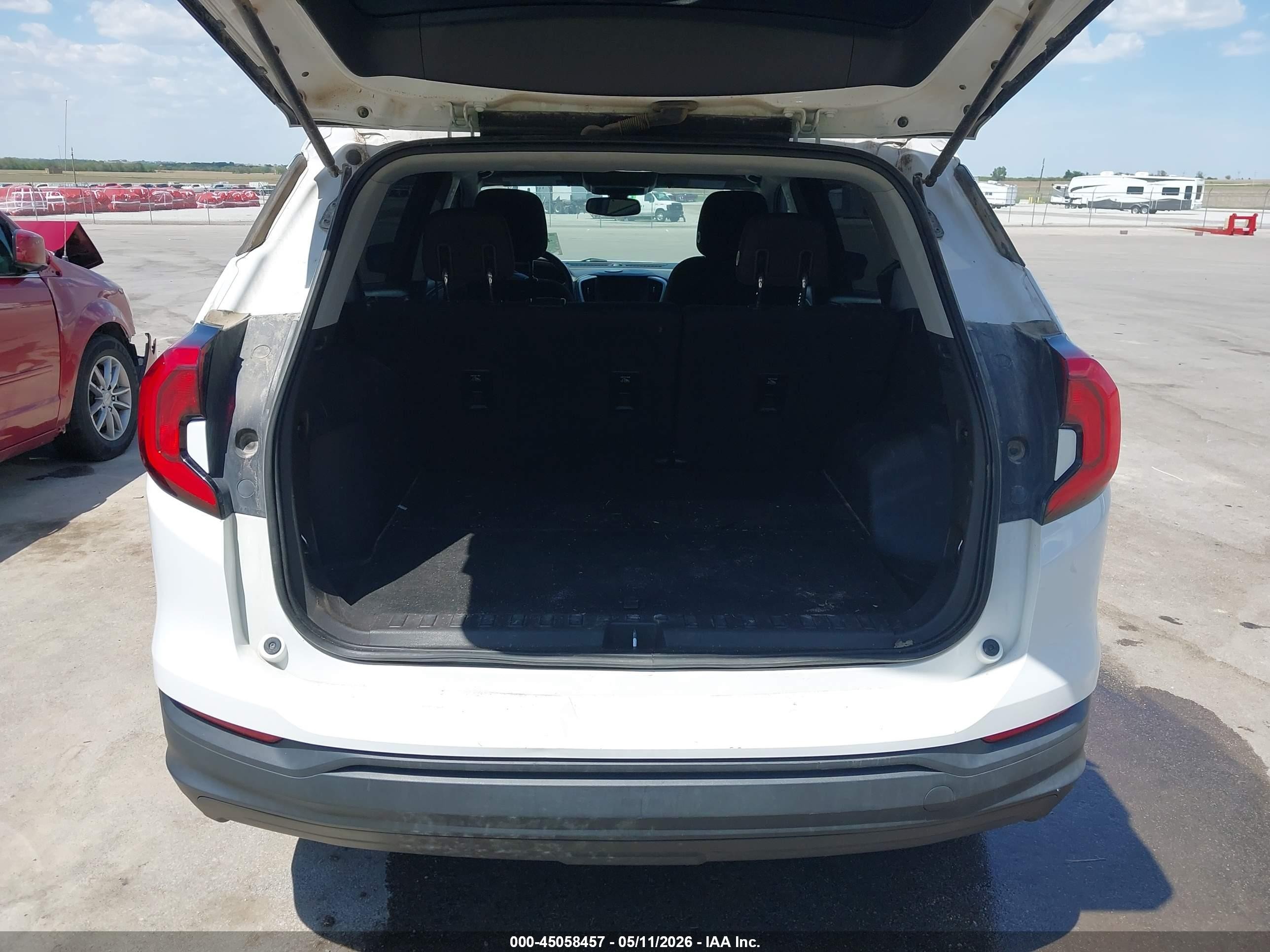 2018 Gmc Terrain Sle White vin: 3GKALMEVXJL404262