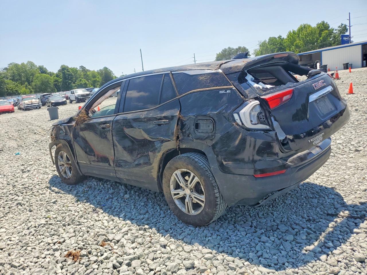 2019 Gmc Terrain Sle Black vin: 3GKALMEVXKL208033