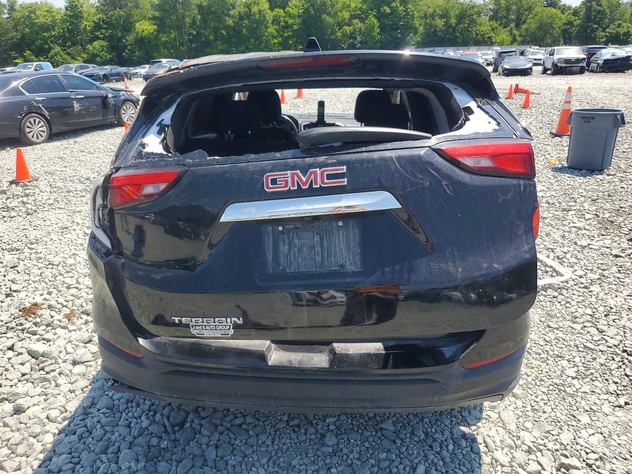 2019 Gmc Terrain Sle Black vin: 3GKALMEVXKL208033