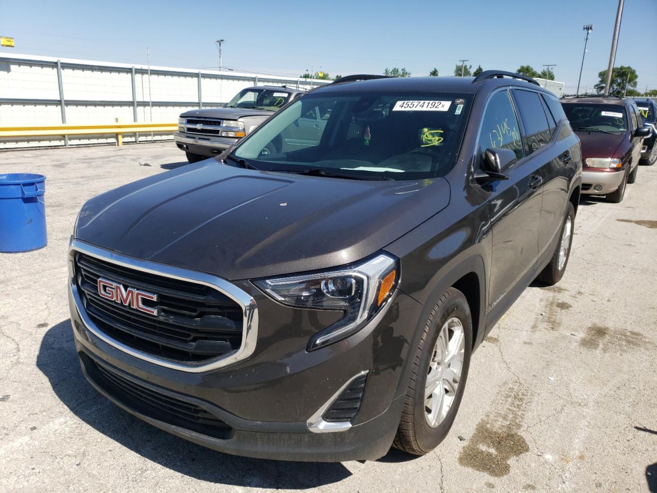 2020 Gmc Terrain Sle Gray vin: 3GKALMEVXLL163810