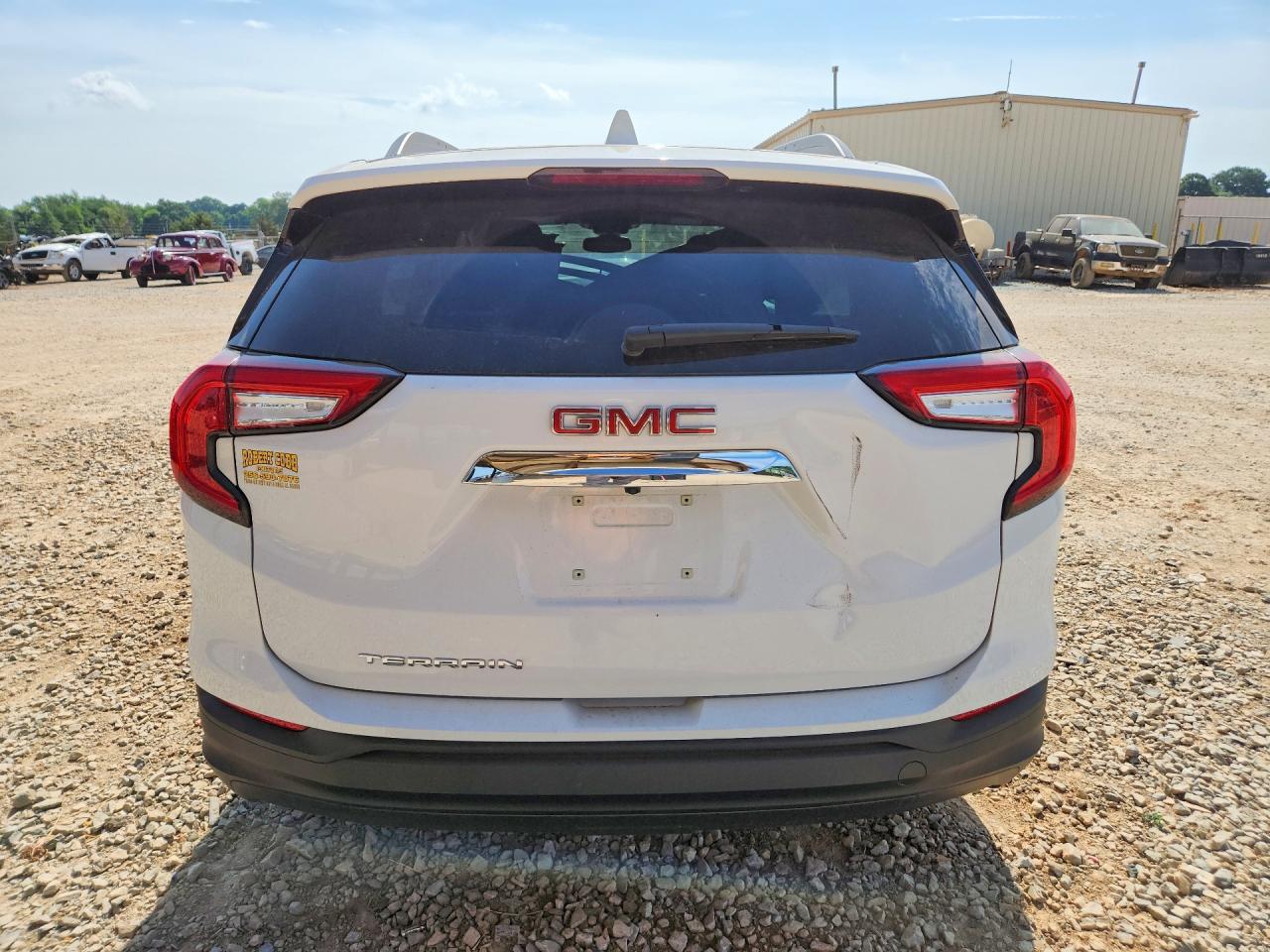 2022 Gmc Terrain Sle White vin: 3GKALMEVXNL157007