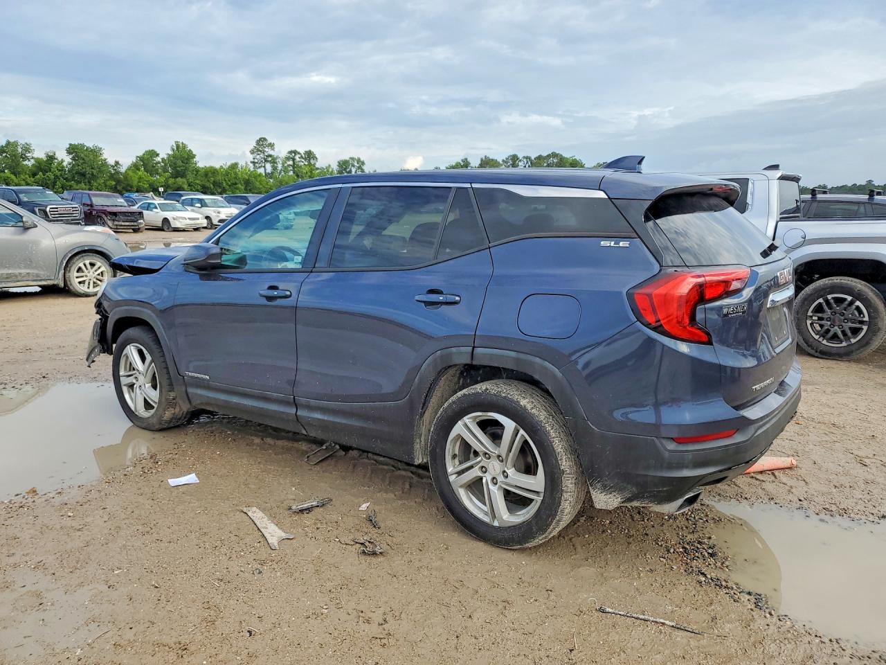2018 Gmc Terrain Sle Blue vin: 3GKALMEX0JL194594