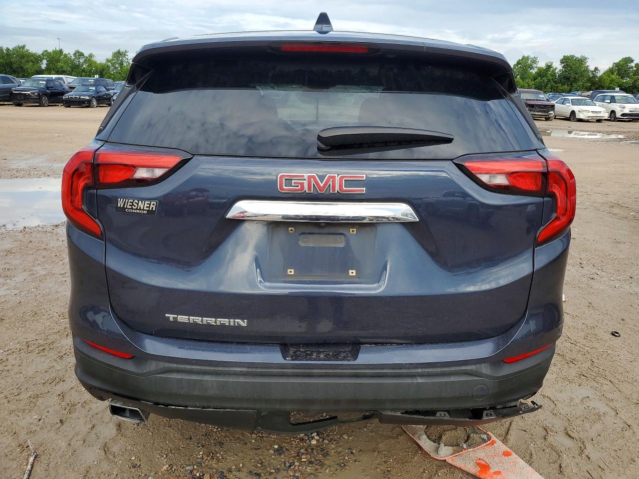 2018 Gmc Terrain Sle Blue vin: 3GKALMEX0JL194594