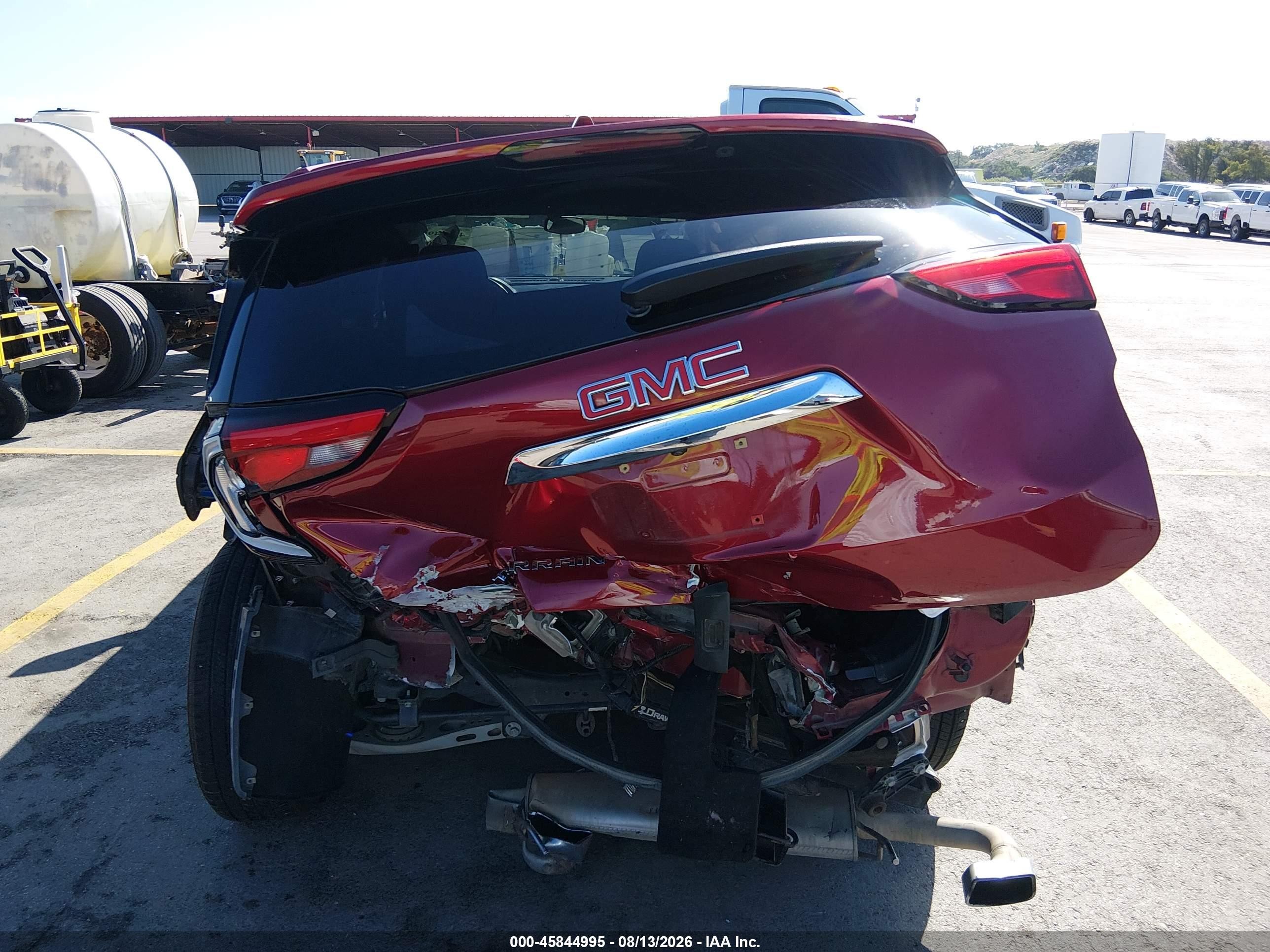 2018 Gmc Terrain Sle Red vin: 3GKALMEX1JL199304