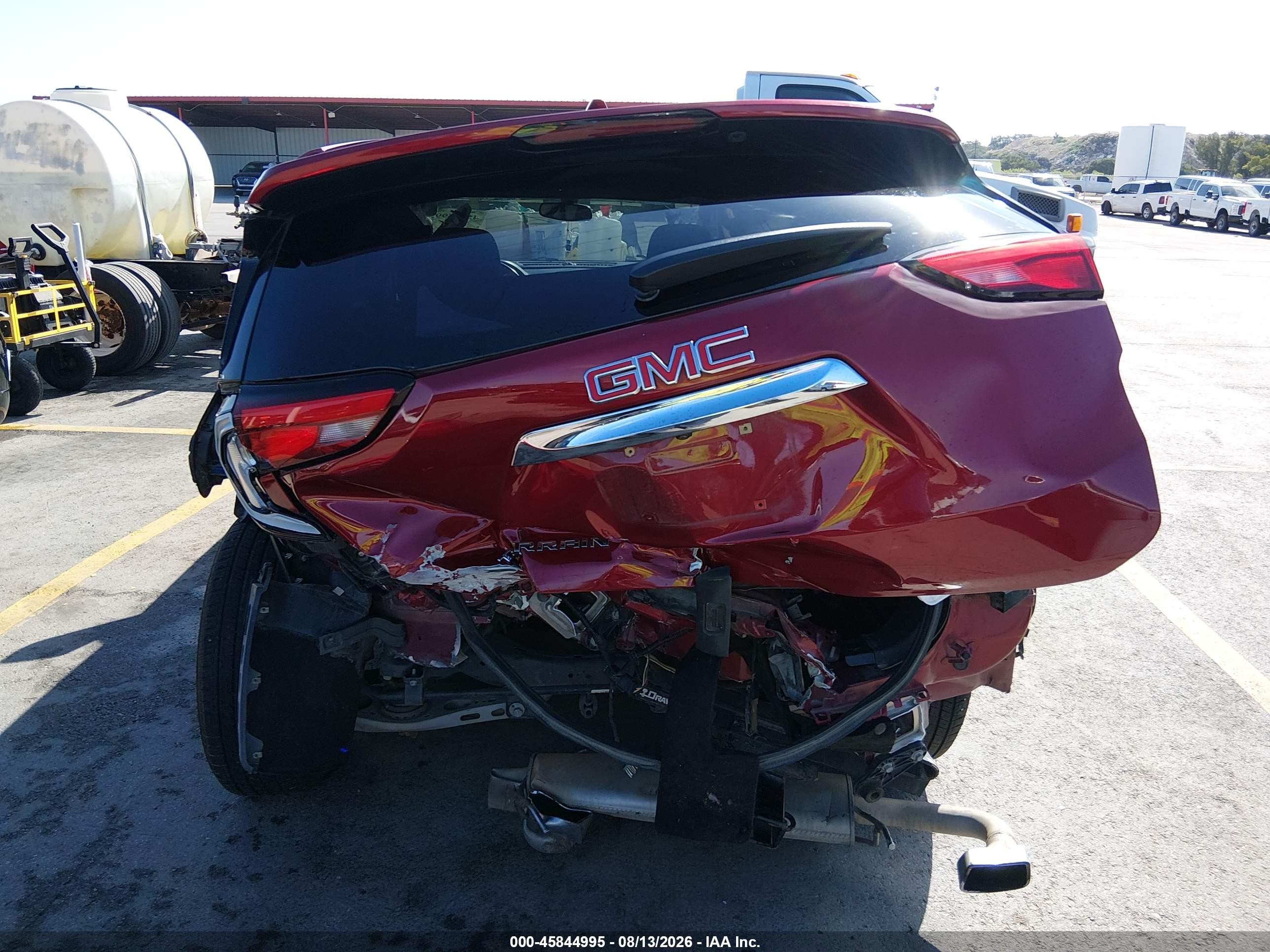 2018 Gmc Terrain Sle Red vin: 3GKALMEX1JL199304