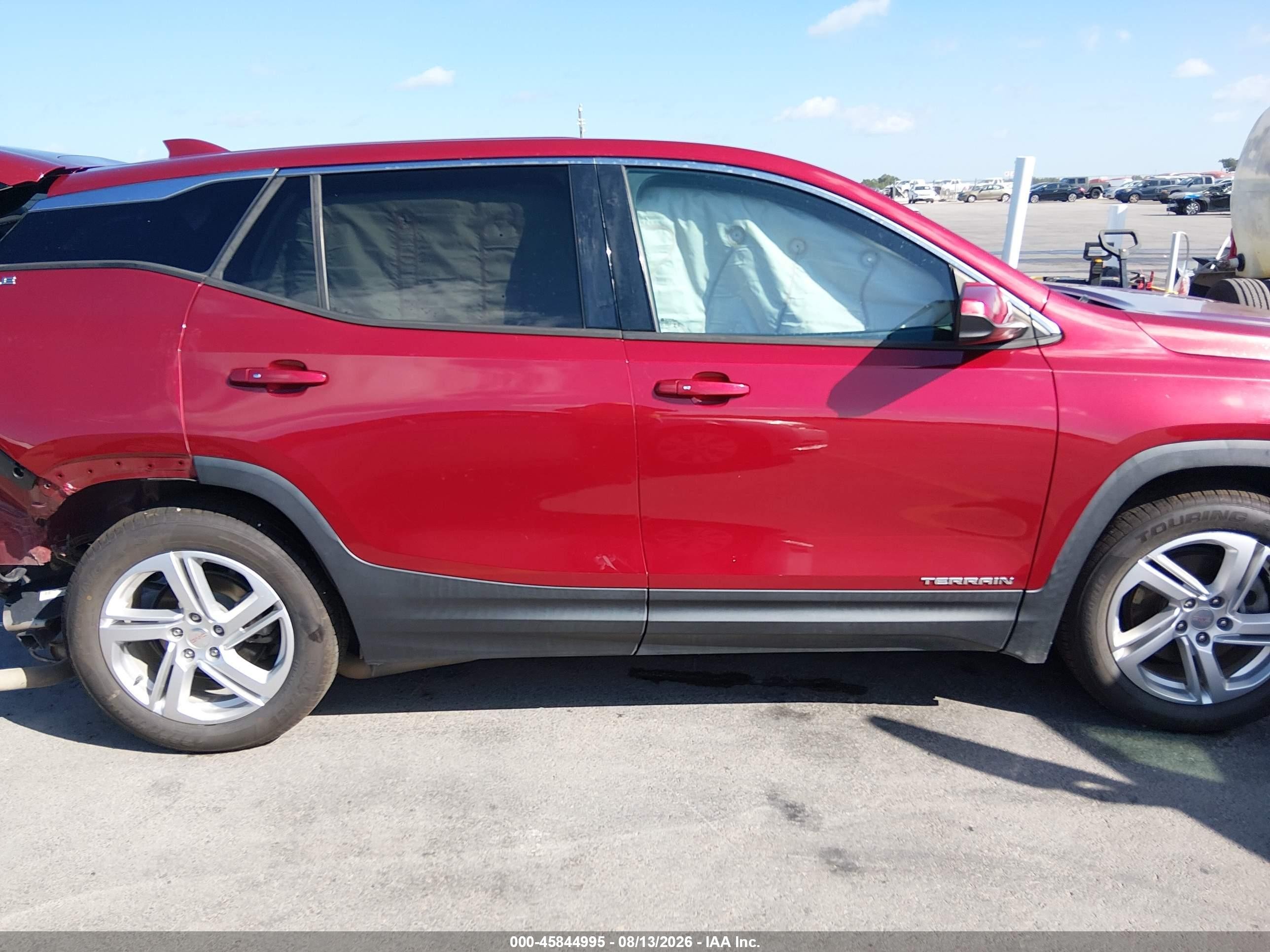 2018 Gmc Terrain Sle Red vin: 3GKALMEX1JL199304
