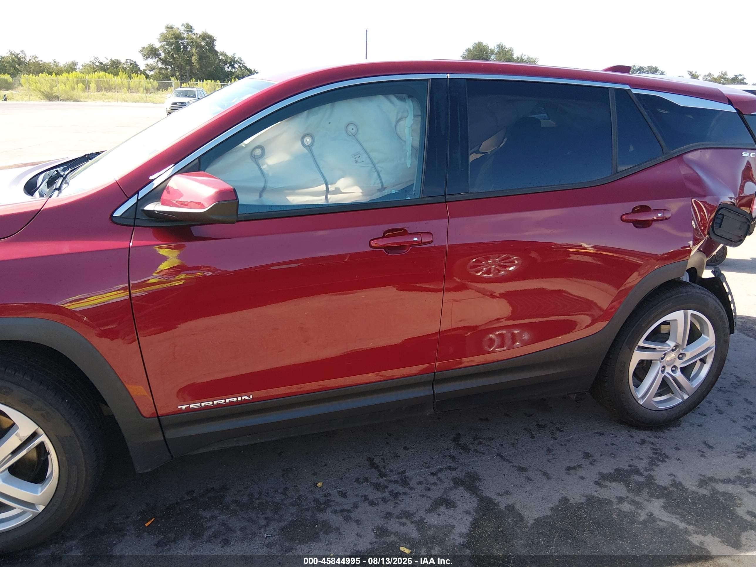2018 Gmc Terrain Sle Red vin: 3GKALMEX1JL199304