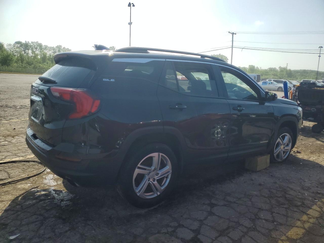 2018 Gmc Terrain Sle Black vin: 3GKALMEX2JL141752